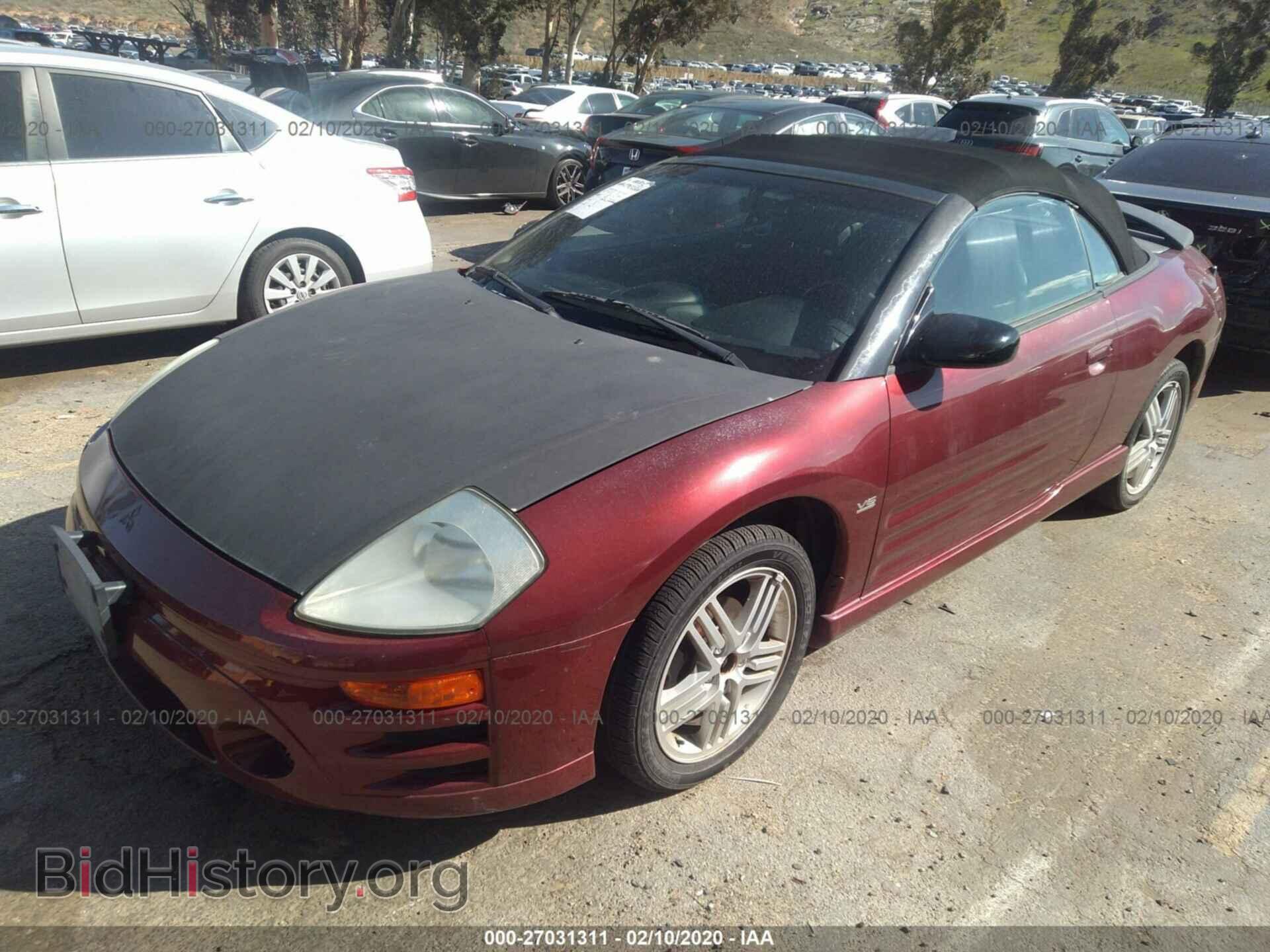 2003 MITSUBISHI ECLIPSE - VIN: 4A3AE55H63E175438 - Photo 2