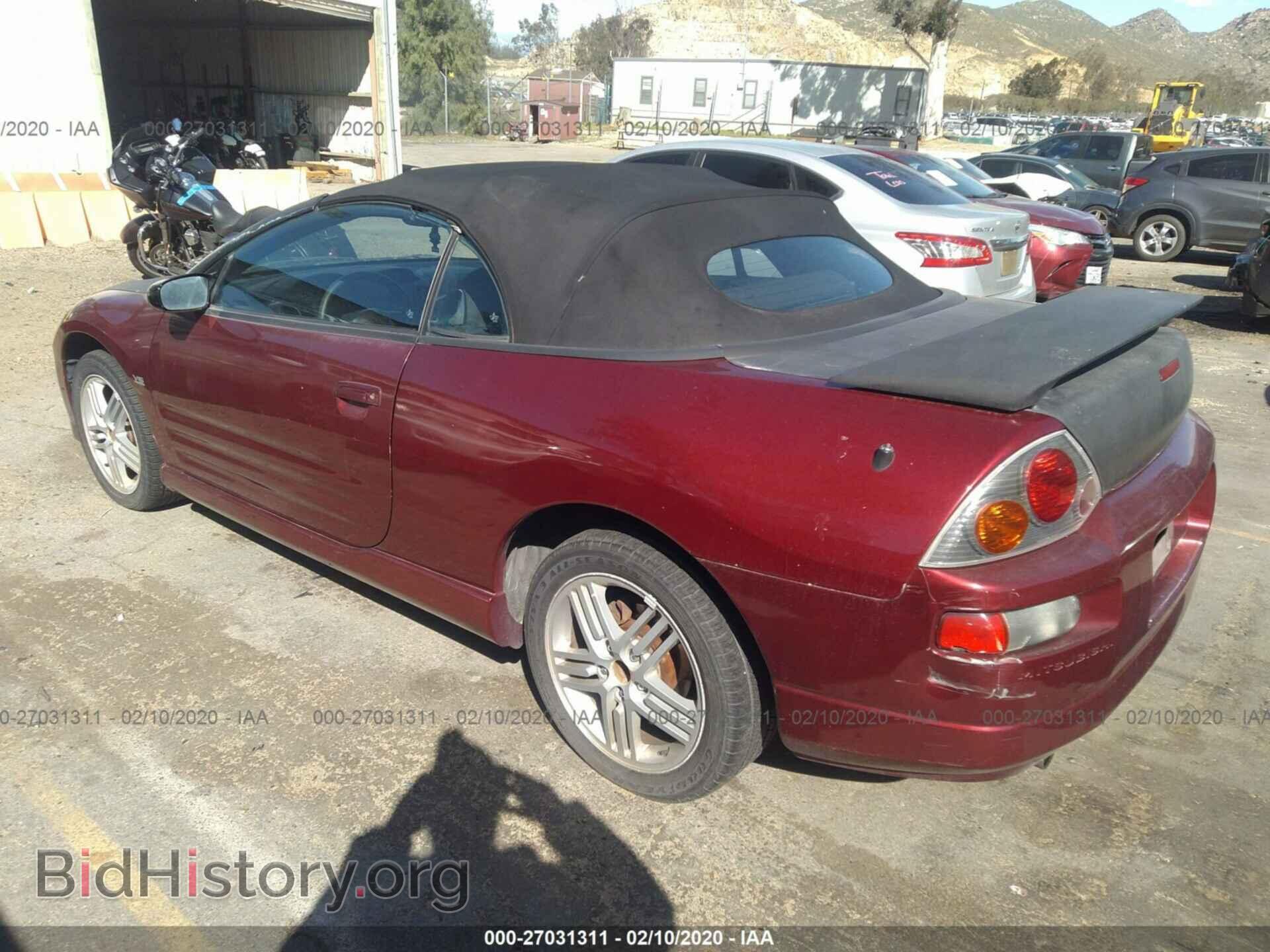 2003 MITSUBISHI ECLIPSE - VIN: 4A3AE55H63E175438 - Photo 3