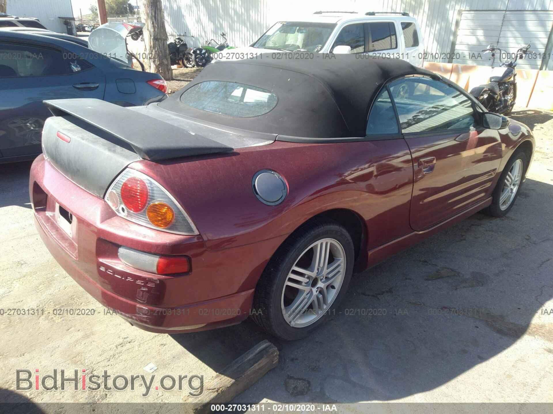 2003 MITSUBISHI ECLIPSE - VIN: 4A3AE55H63E175438 - Photo 4
