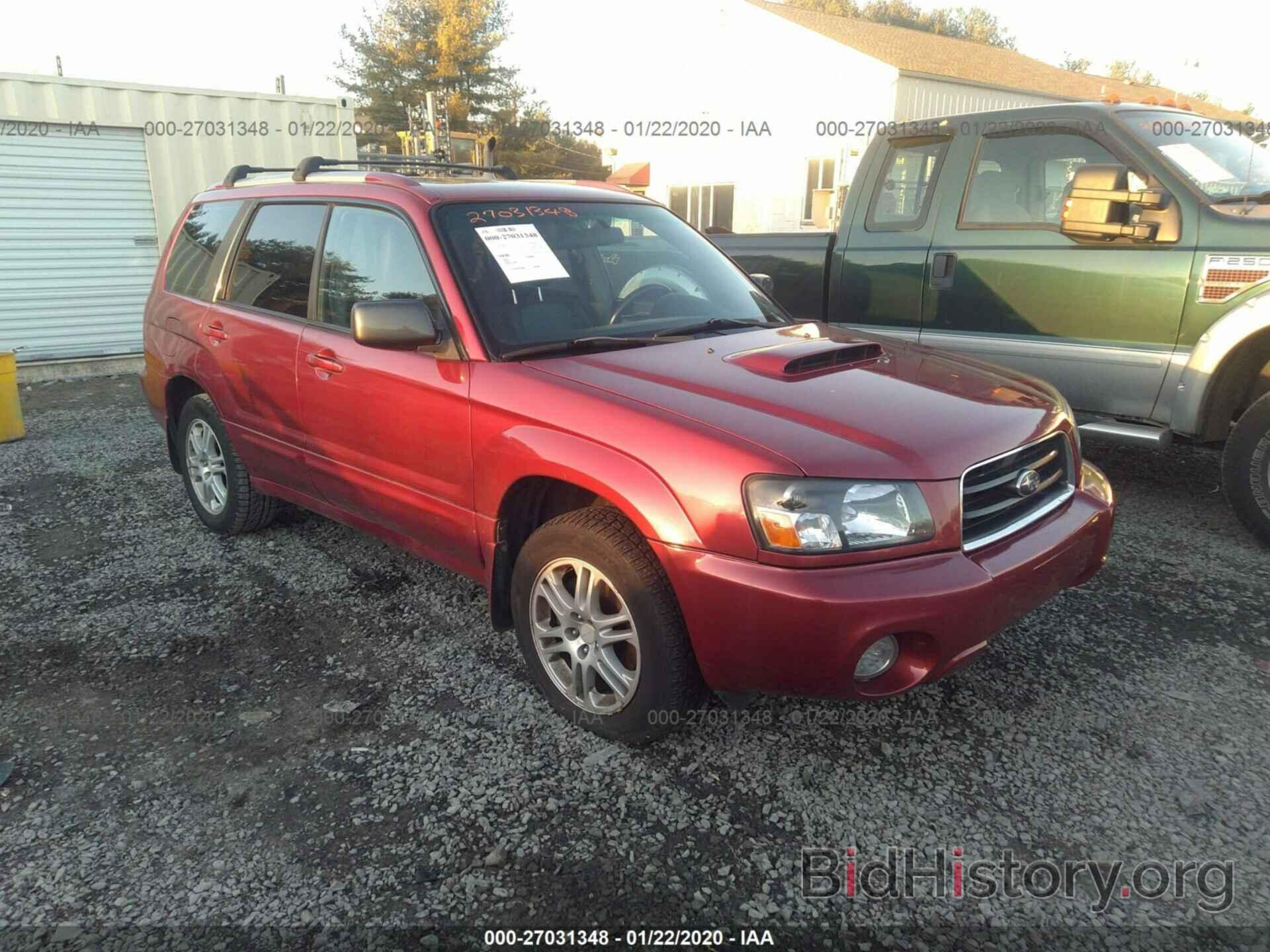 Photo JF1SG69645H744696 - SUBARU FORESTER 2005