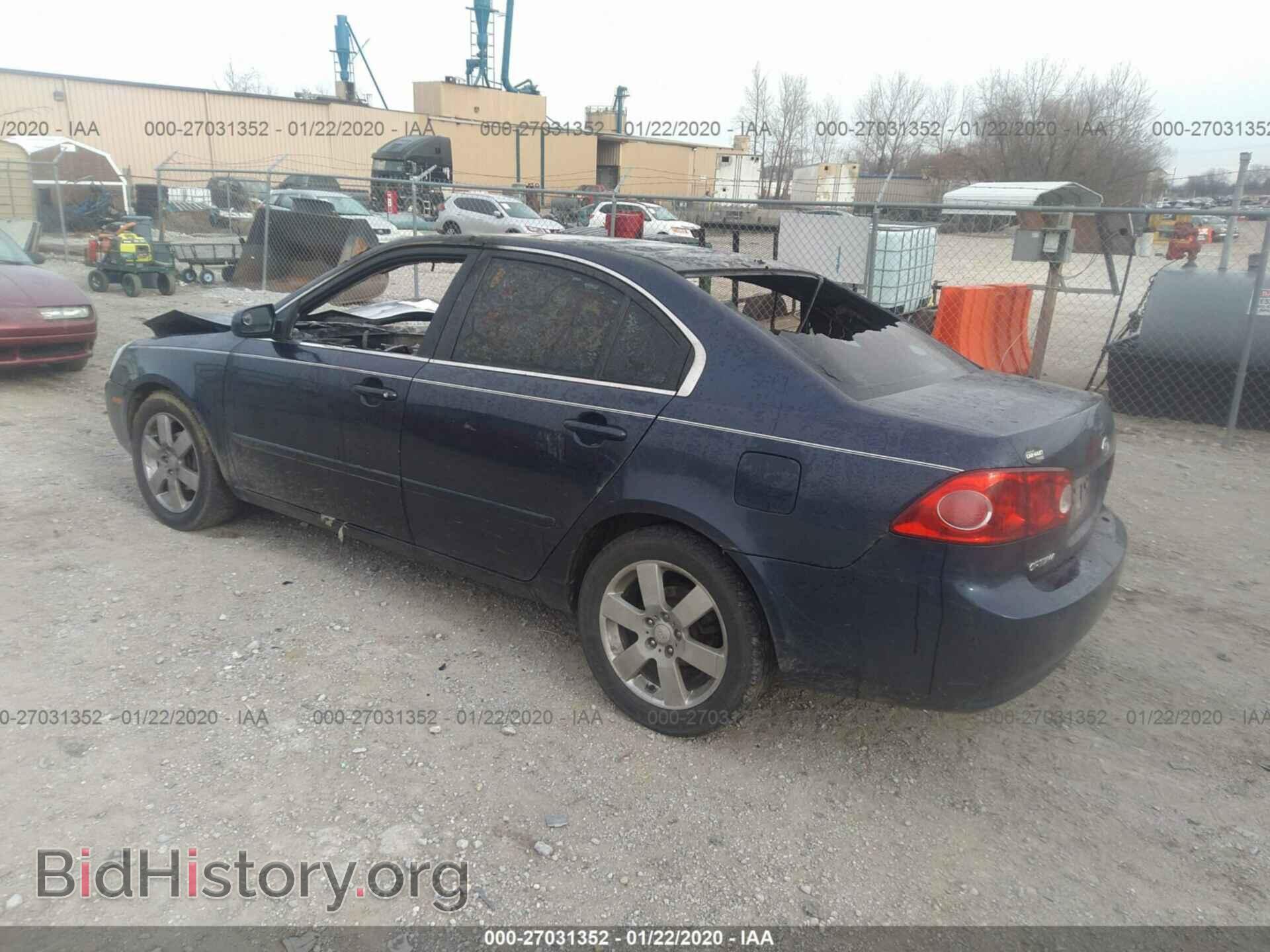 2007 KIA OPTIMA - VIN: KNAGE123475144366 - Фото 3
