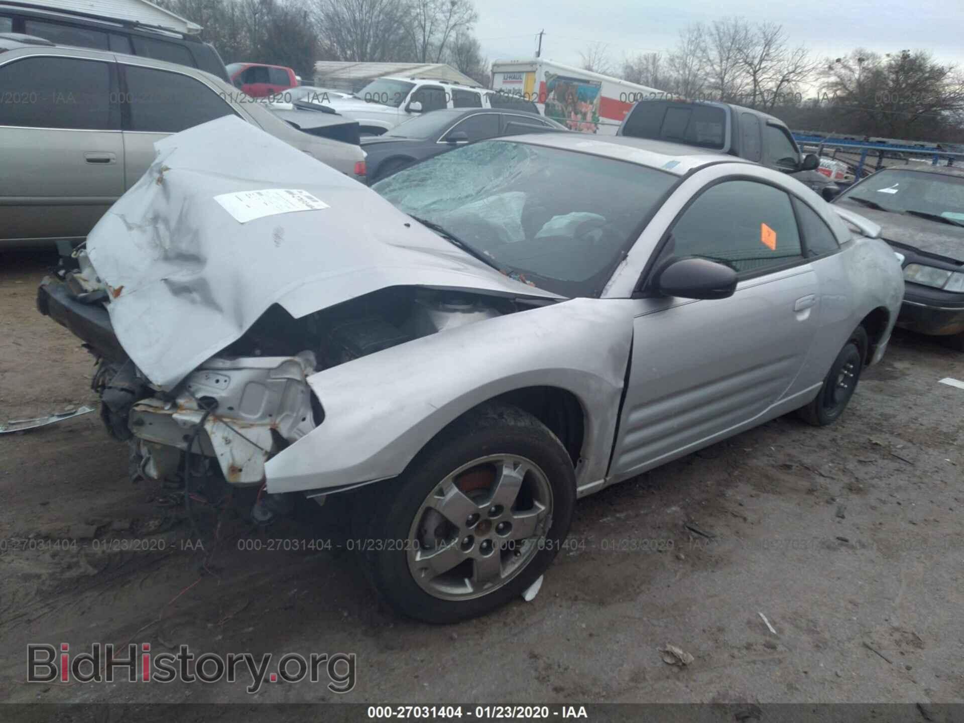 2005 MITSUBISHI ECLIPSE - VIN: 4A3AC44G05E004552 - Фото 2