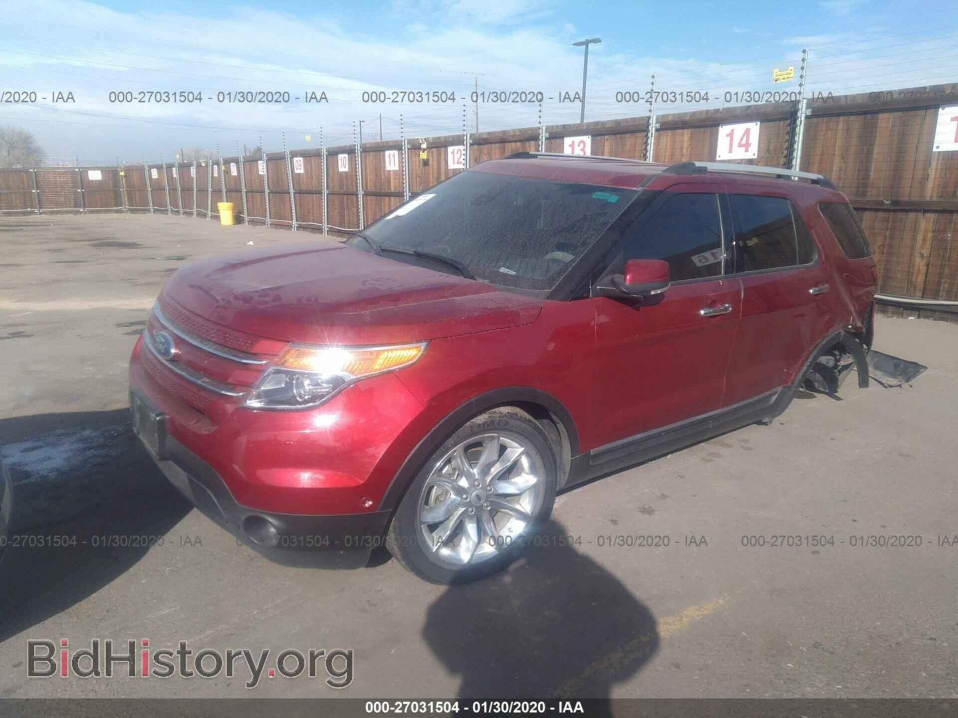 2013 FORD EXPLORER - VIN: 1FM5K7F95DGB84097 - Фото 2