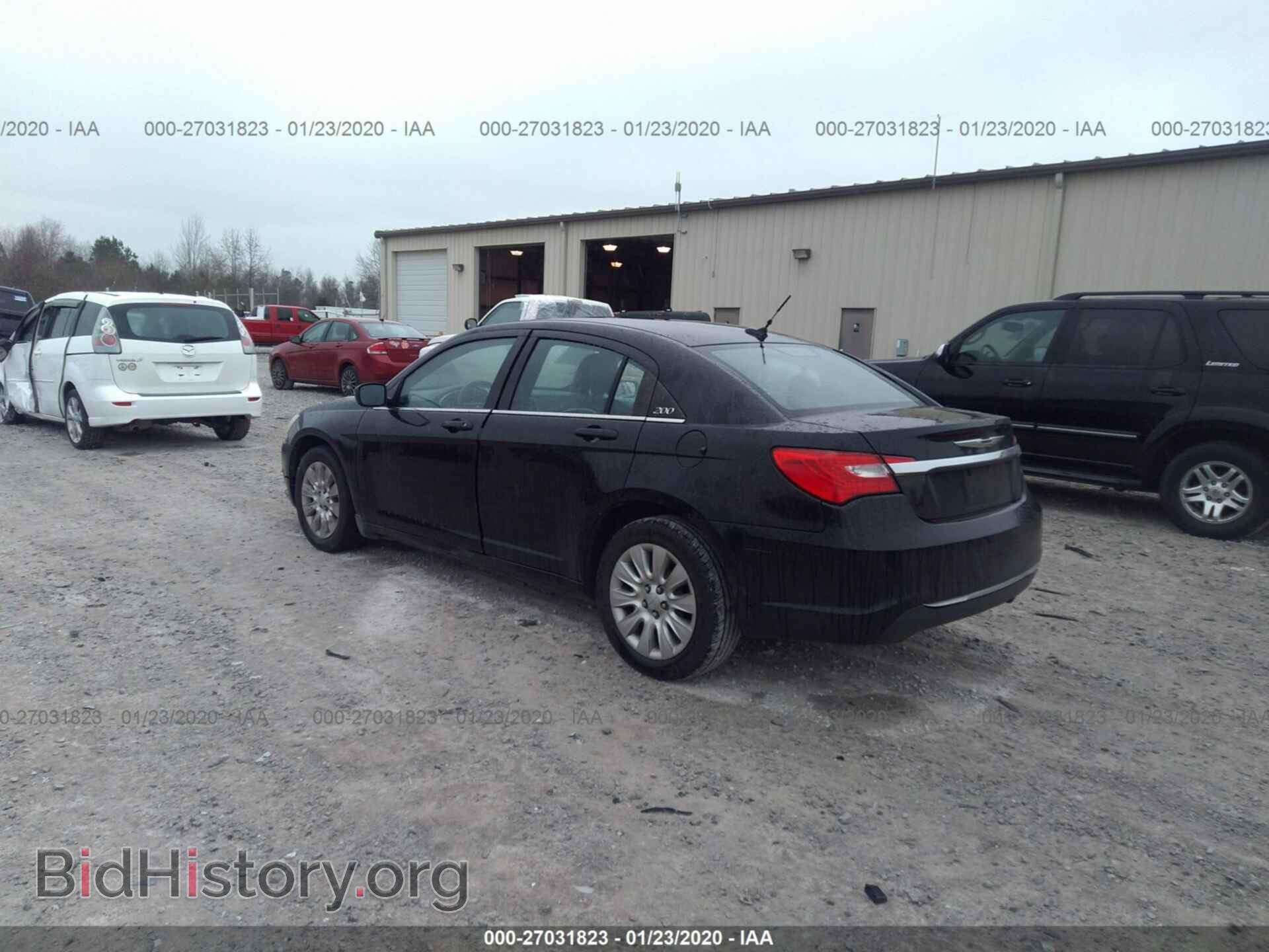 2012 CHRYSLER 200 - VIN: 1C3CCBAB1CN113757 - Фото 3