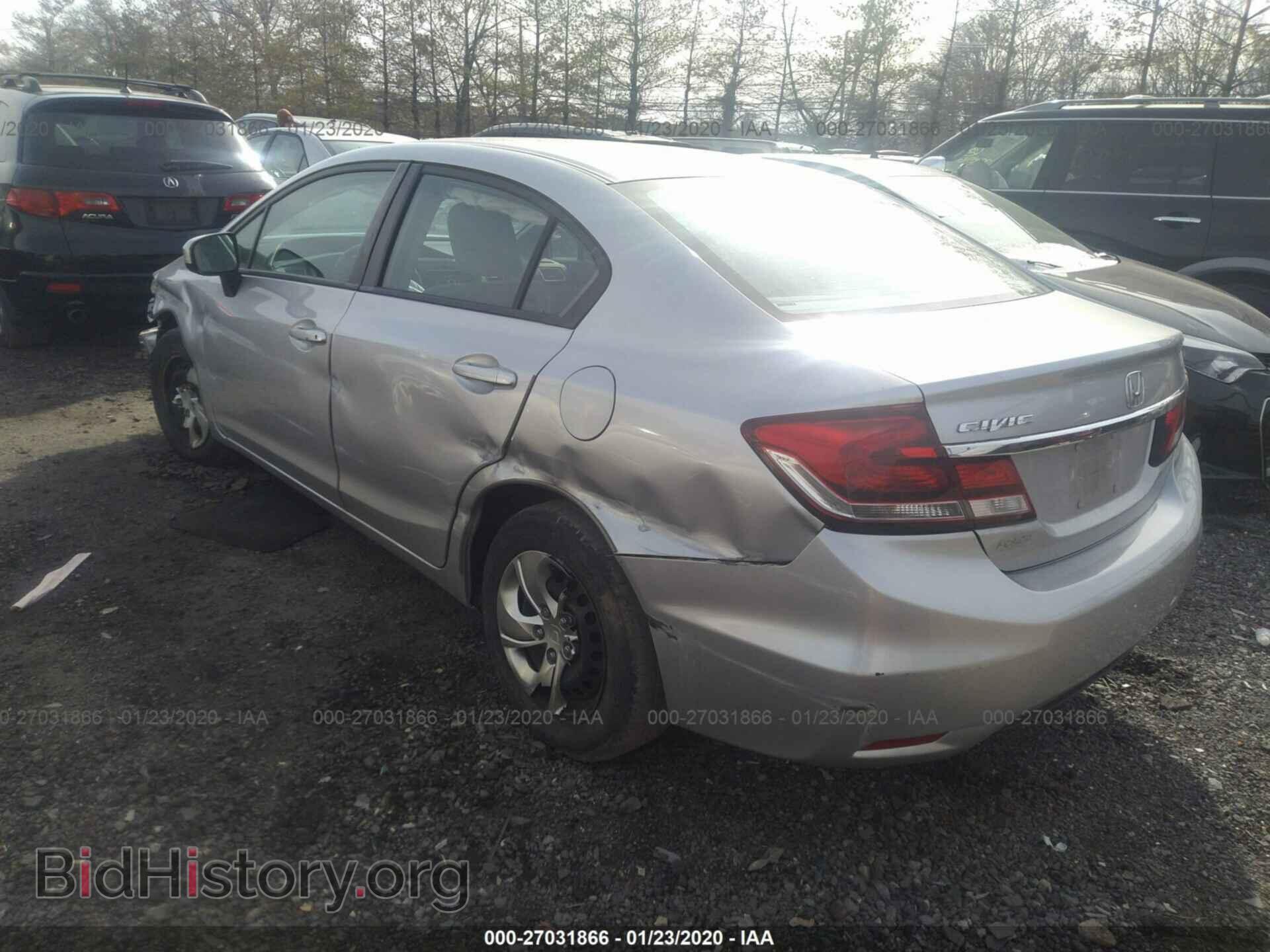 2014 HONDA CIVIC - VIN: 19XFB2F59EE216723 - Фото 3