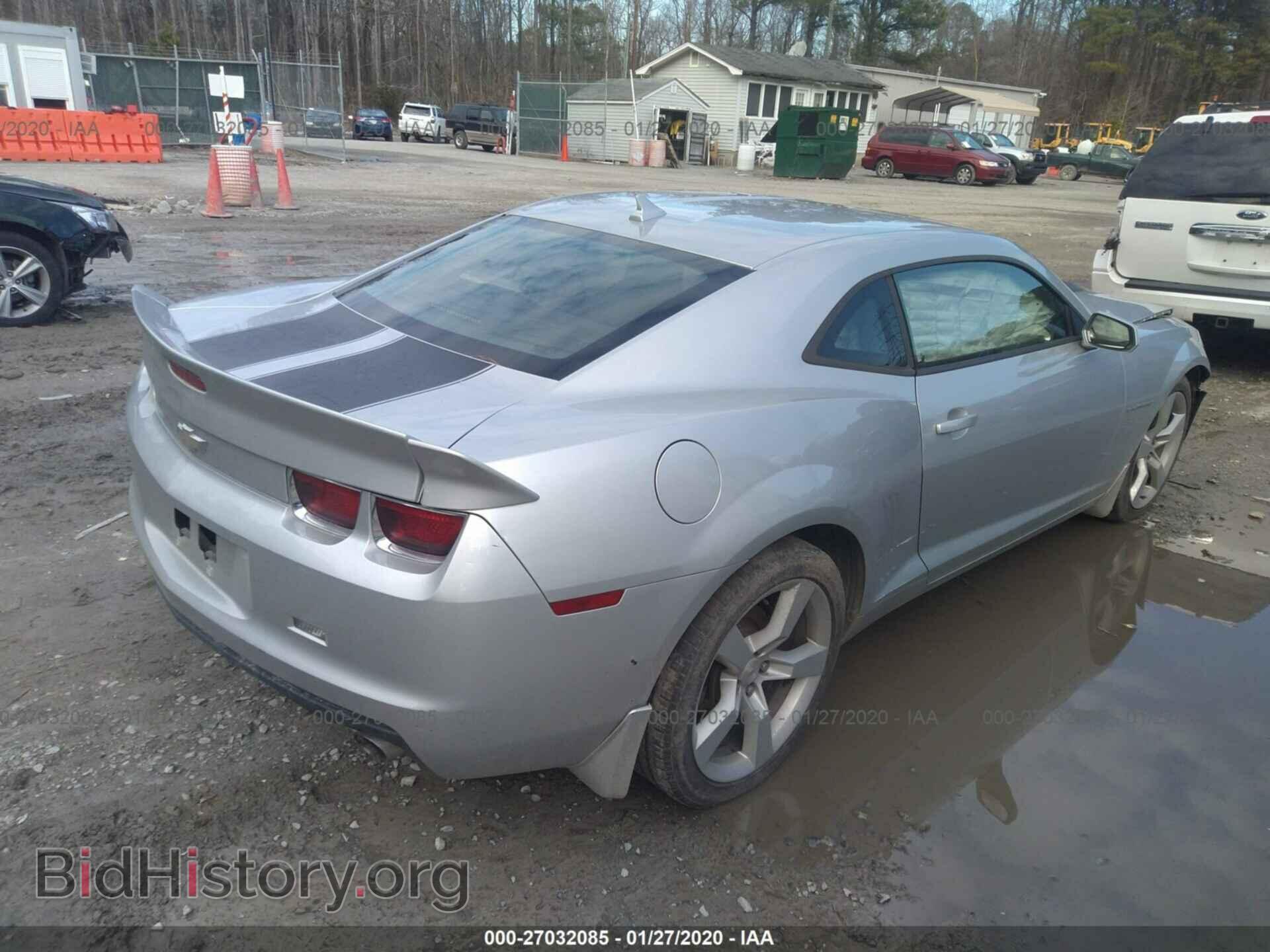 2012 CHEVROLET CAMARO - VIN: 2G1FB1E38C9204335 - Фото 4
