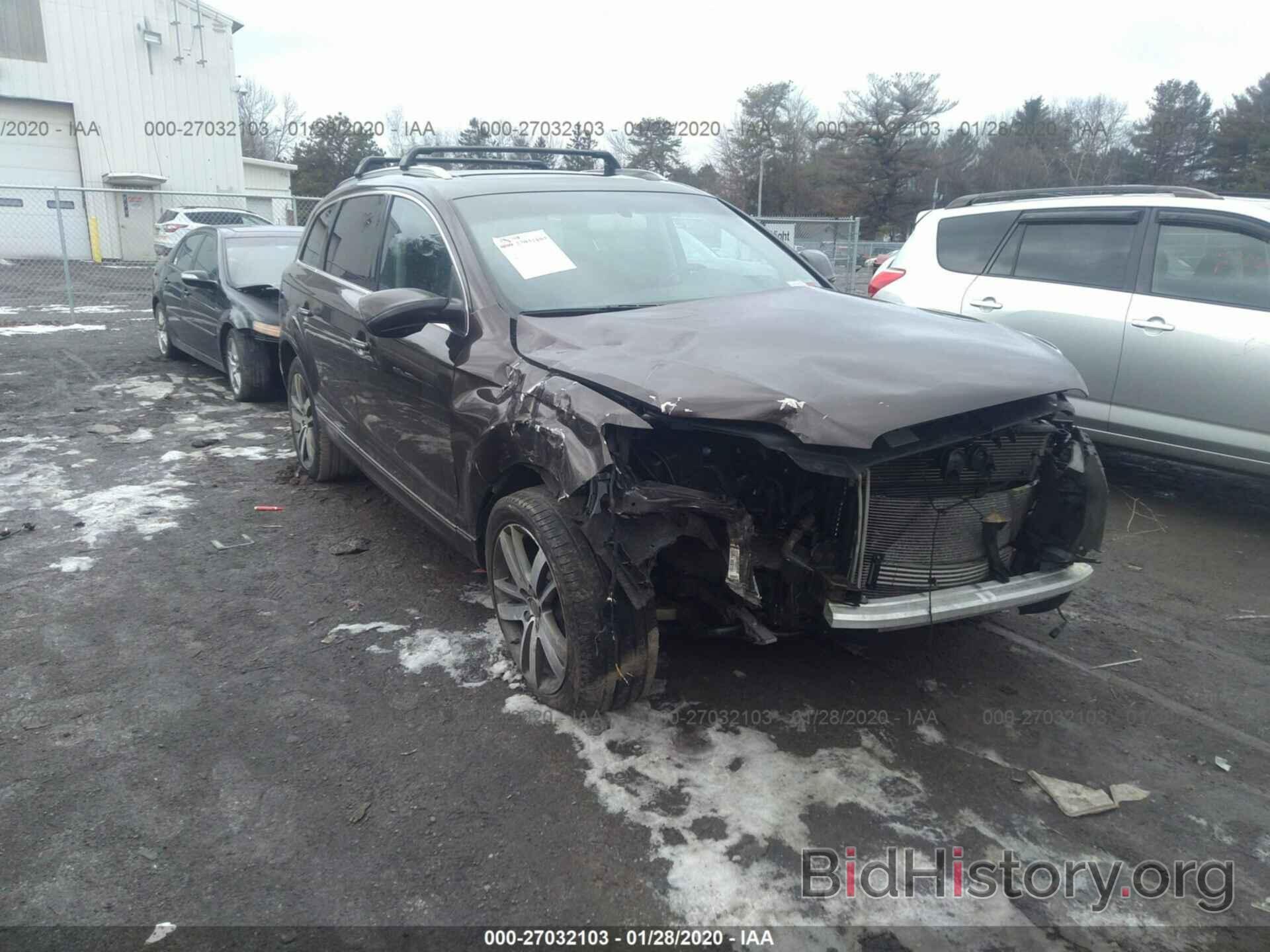 Photo WA1LGAFE7DD002662 - AUDI Q7 2013