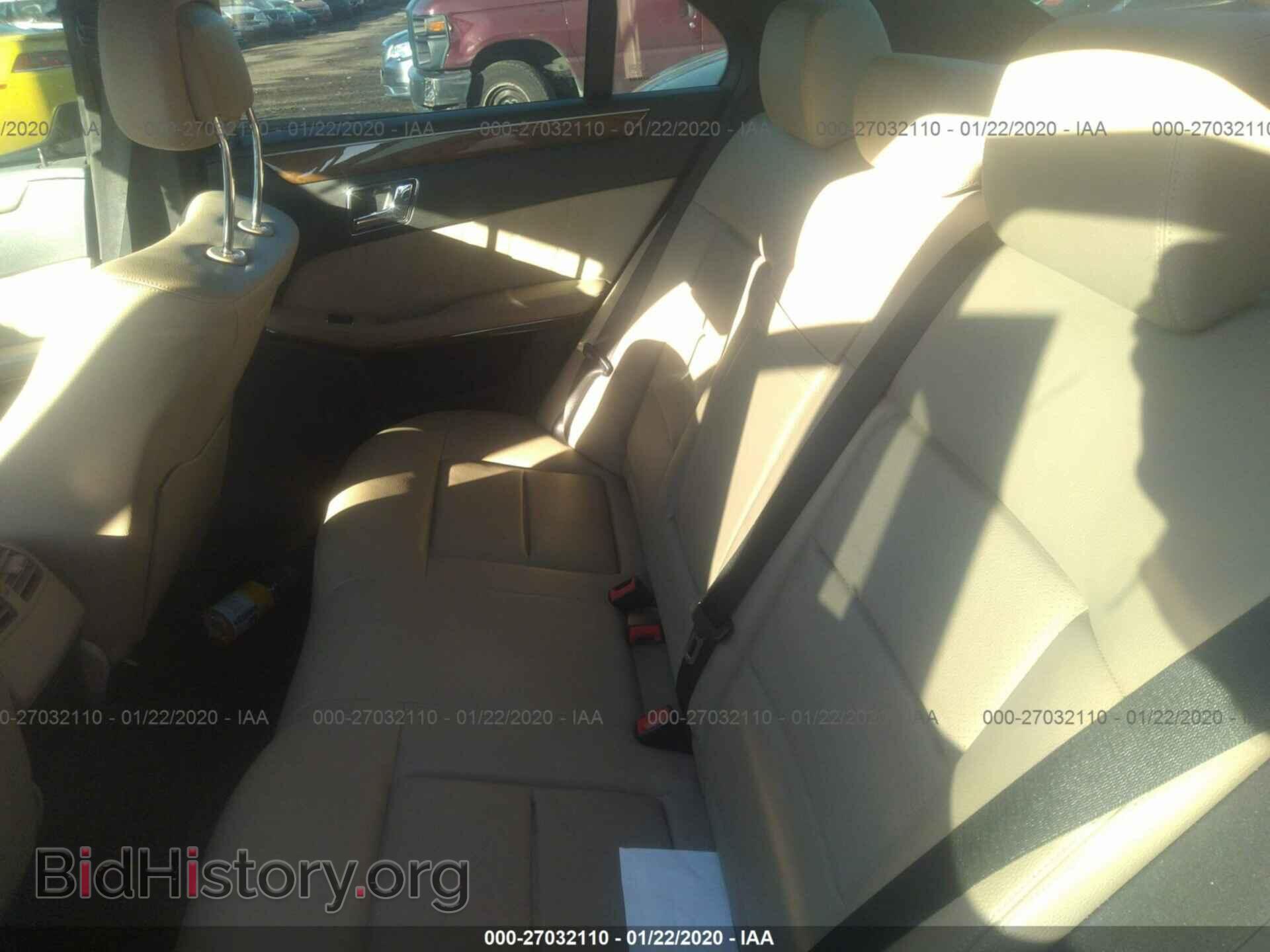 2011 MERCEDES-BENZ E - VIN: WDDHF8HB7BA417267 - Фото 8