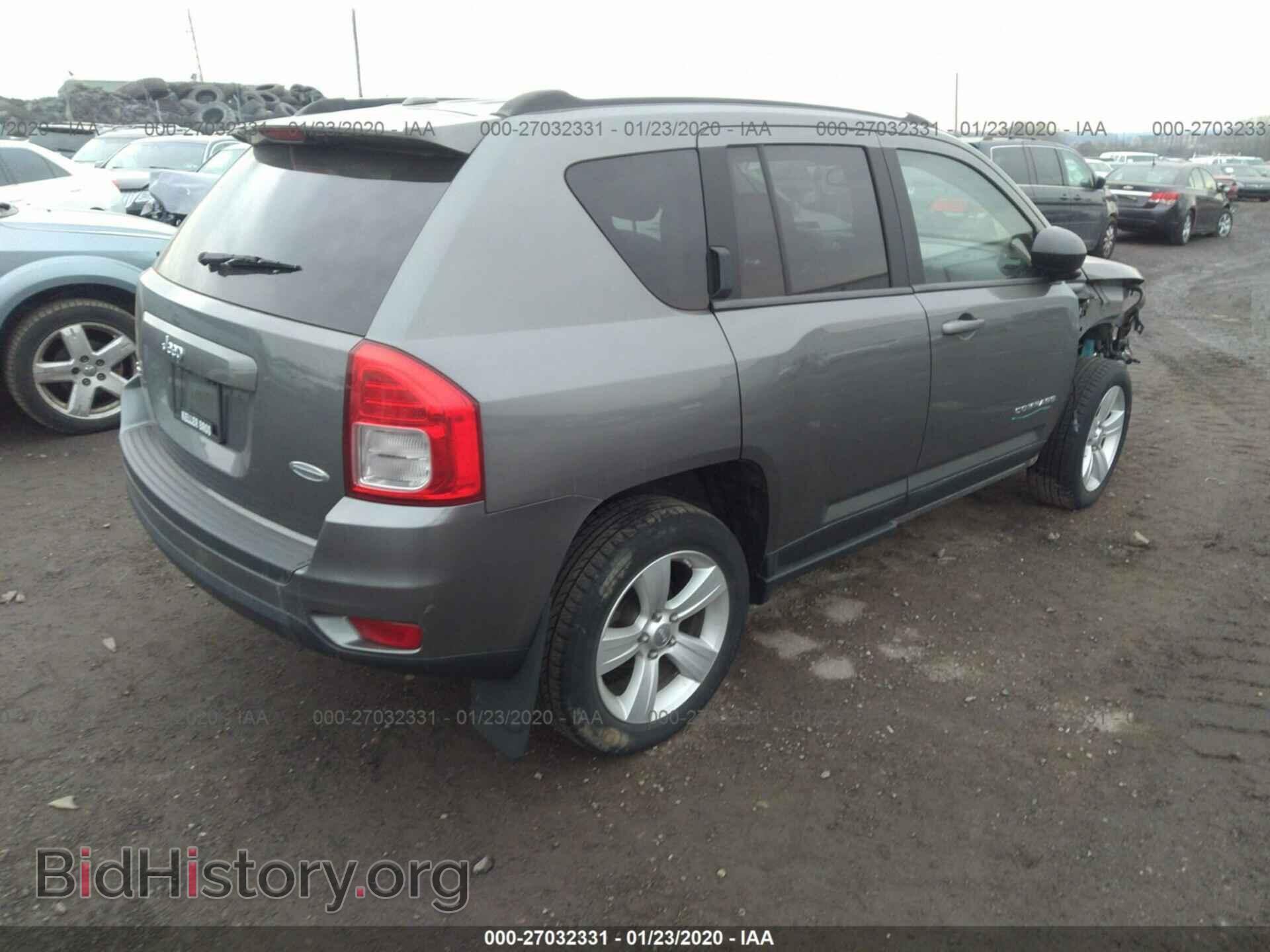 2011 JEEP COMPASS - VIN: 1J4NF1FB2BD240174 - Фото 4