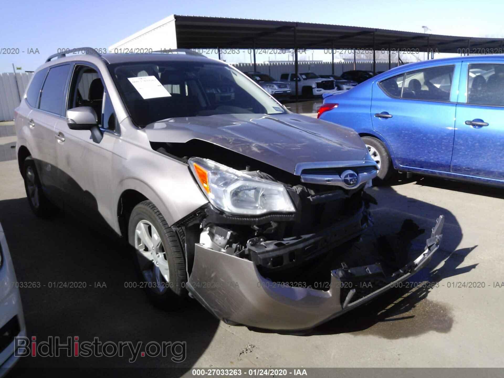 Фотография JF2SJAPC5EH483071 - SUBARU FORESTER 2014