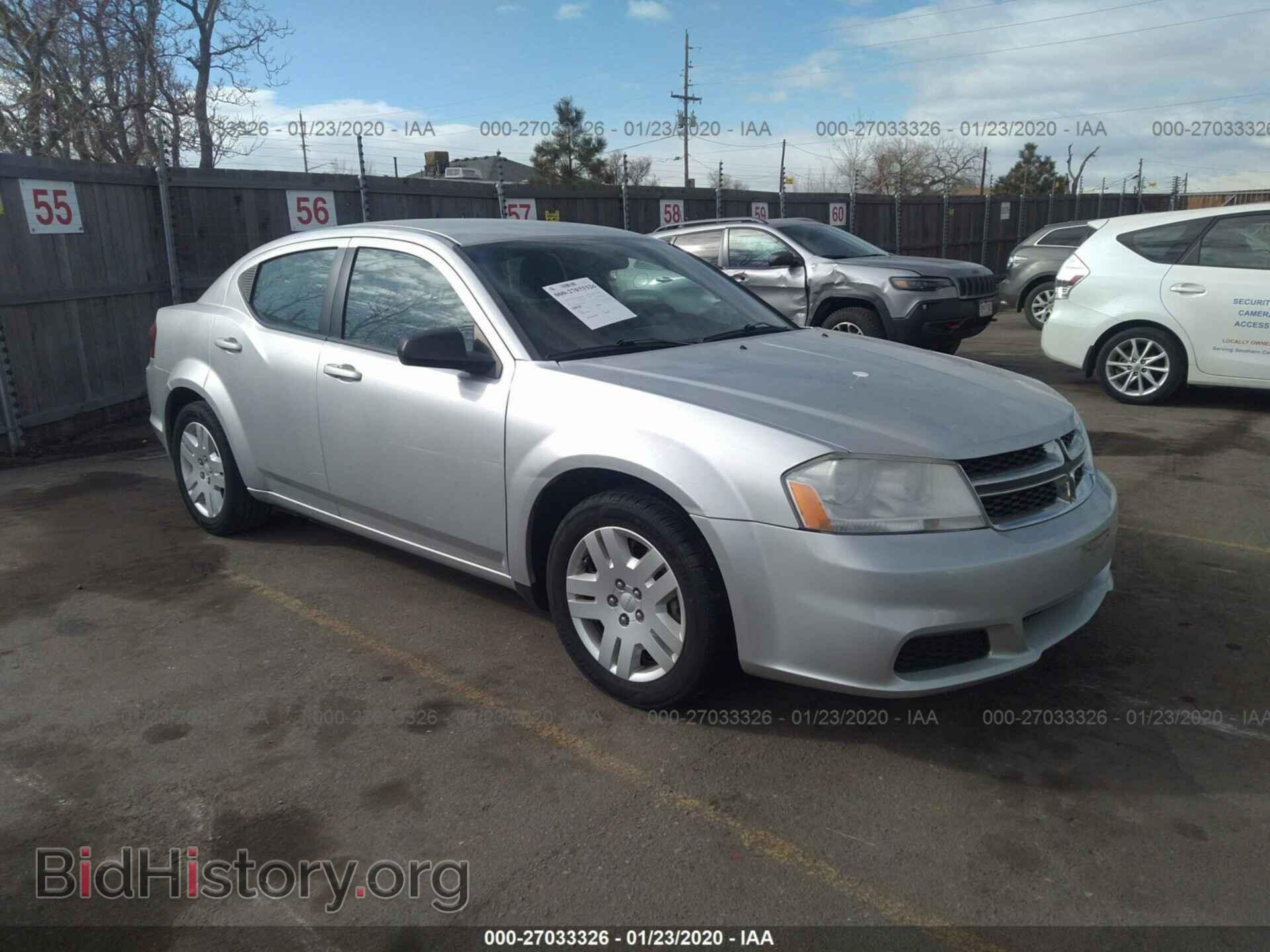 Photo 1B3BD4FB0BN608430 - DODGE AVENGER 2011