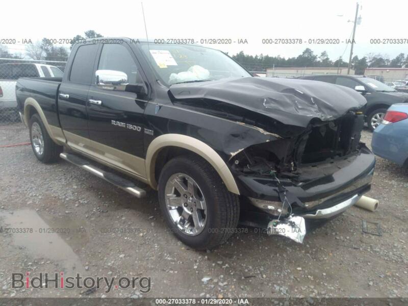 2011 Dodge RAM 1500 (VIN 1D7RB1GT6BS500586) — photo 1 of 11, IAAI, damage: front end