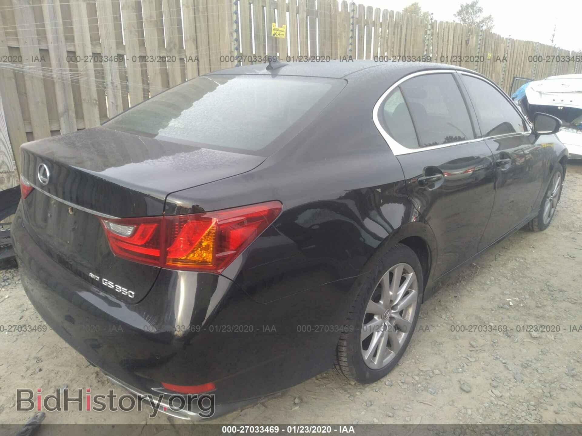 2014 LEXUS GS - VIN: JTHCE1BLXE5021135 - Фото 4
