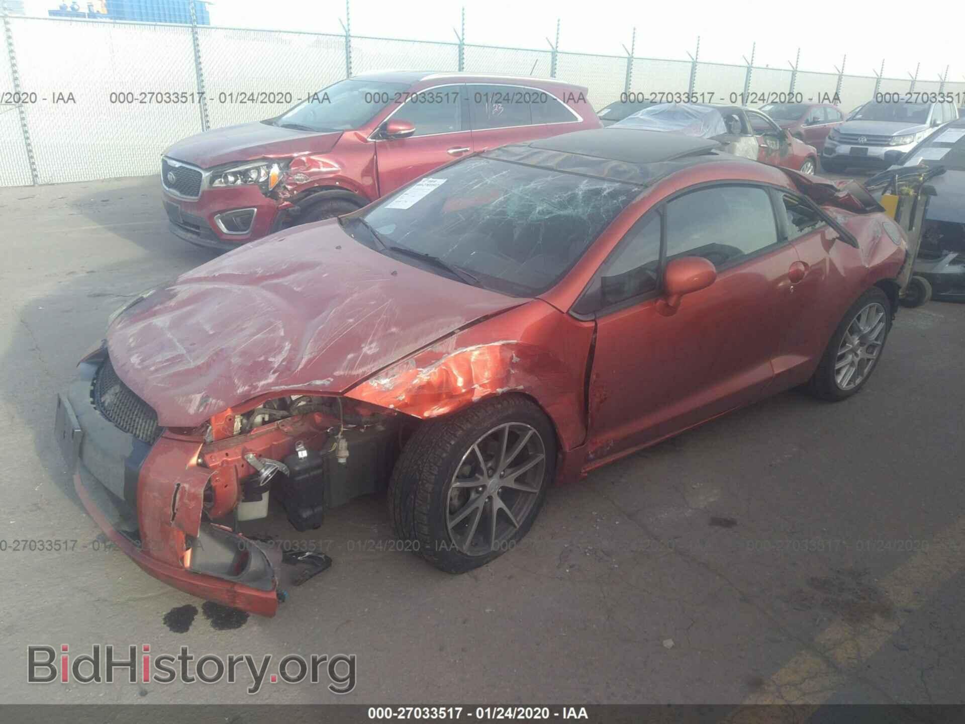 2011 MITSUBISHI ECLIPSE - VIN: 4A31K5DF5BE004252 - Фото 2