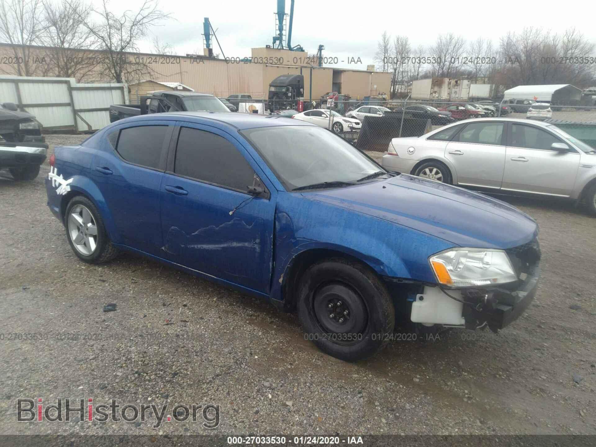 Фотография 1C3CDZAB3DN652808 - DODGE AVENGER 2013