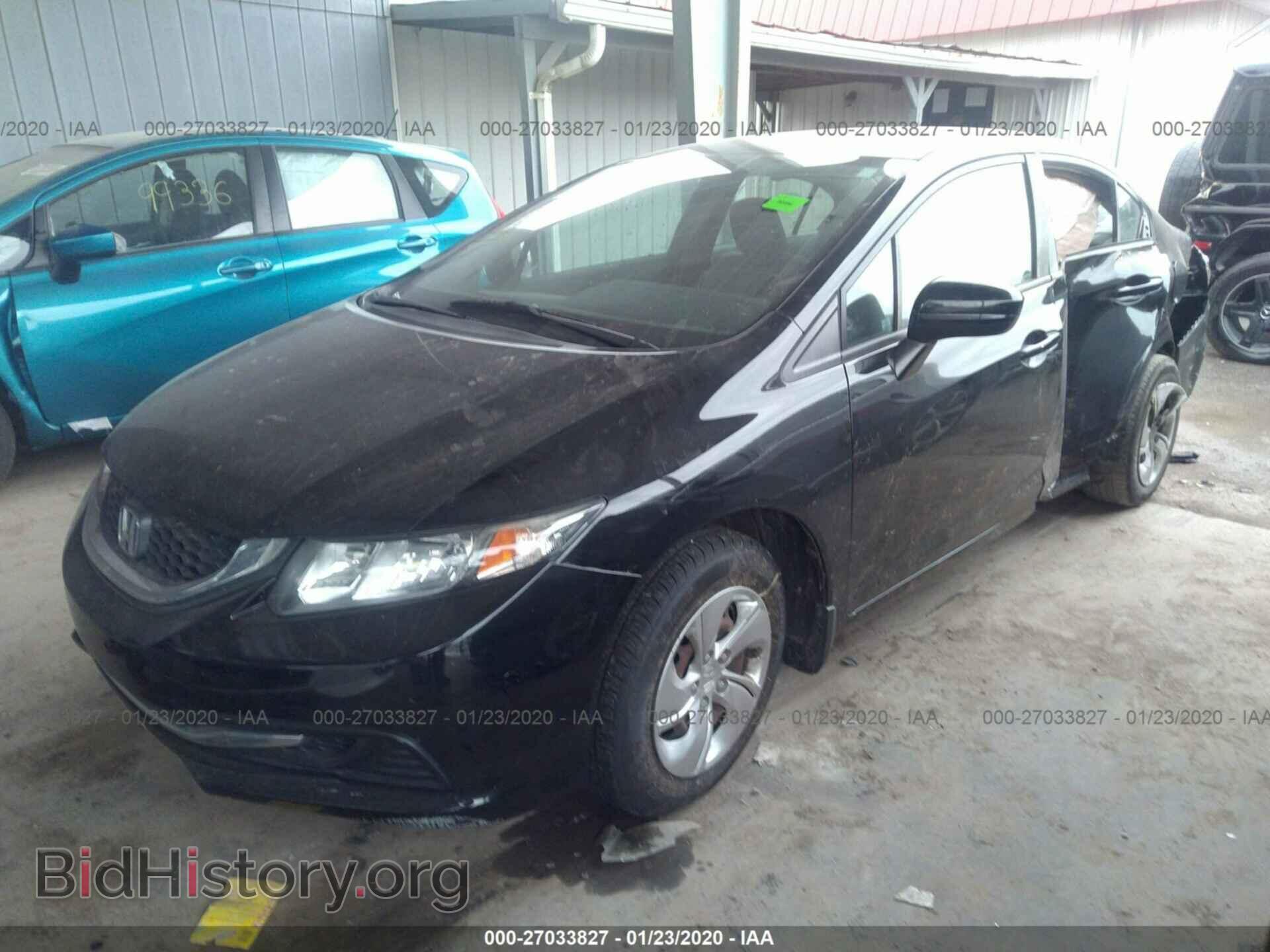 2014 HONDA CIVIC - VIN: 19XFB2F53EE047900 - Фото 2
