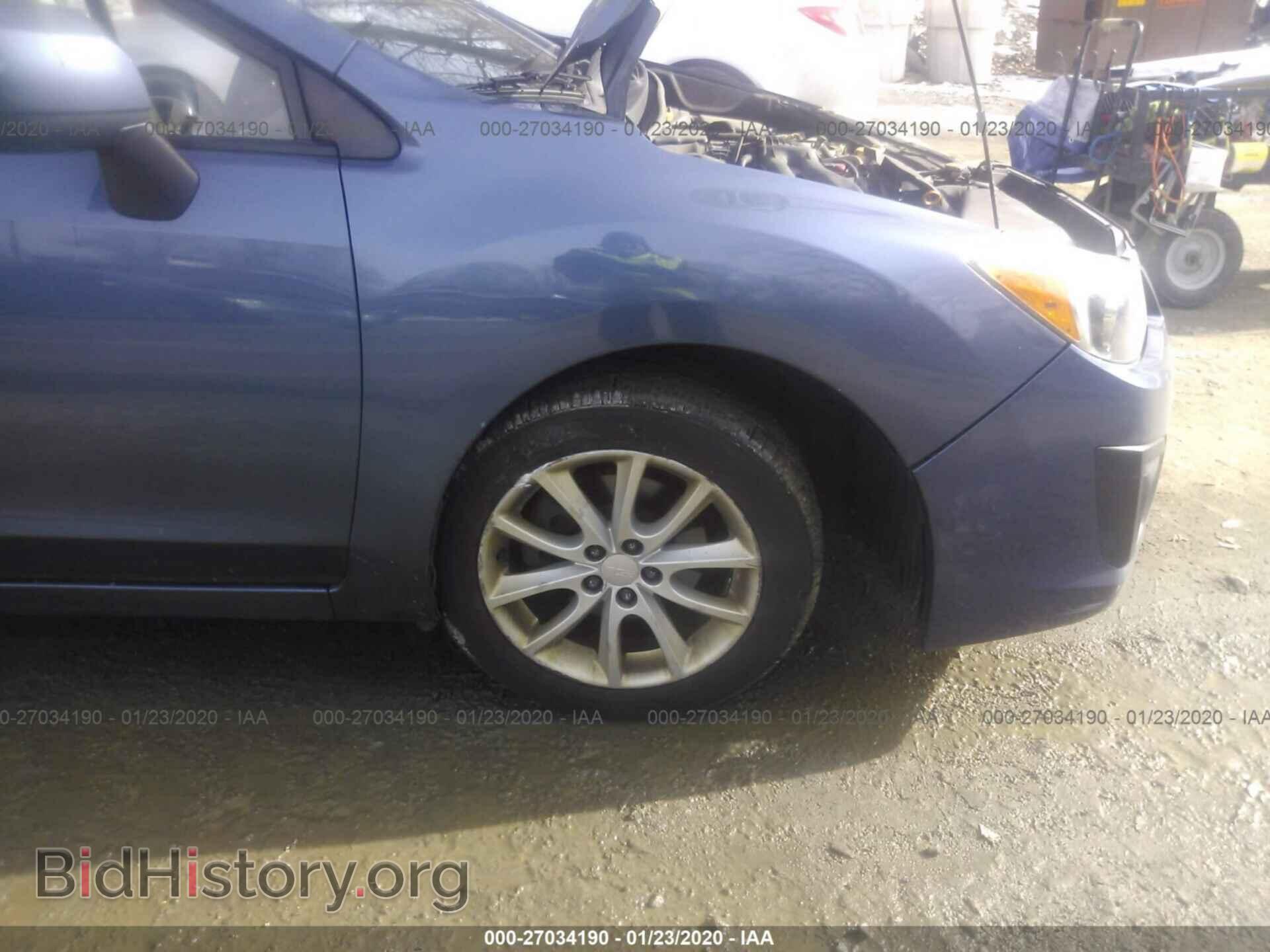 2012 SUBARU IMPREZA - VIN: JF1GPAC65CH229253 - Фото 6