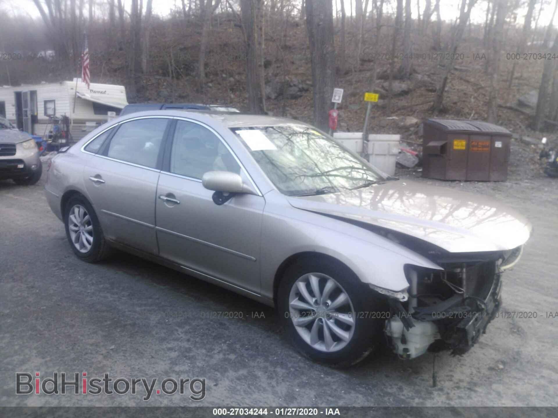 Фотография KMHFC46FX6A130497 - HYUNDAI AZERA 2006