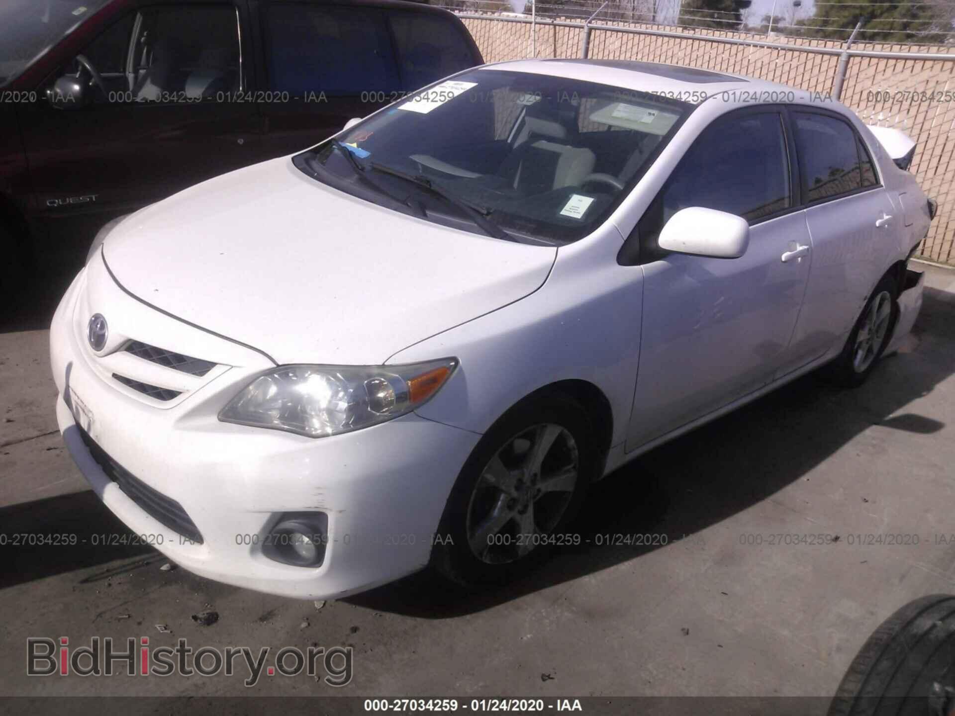 2012 TOYOTA COROLLA - VIN: 2T1BU4EE5CC869387 - Фото 2