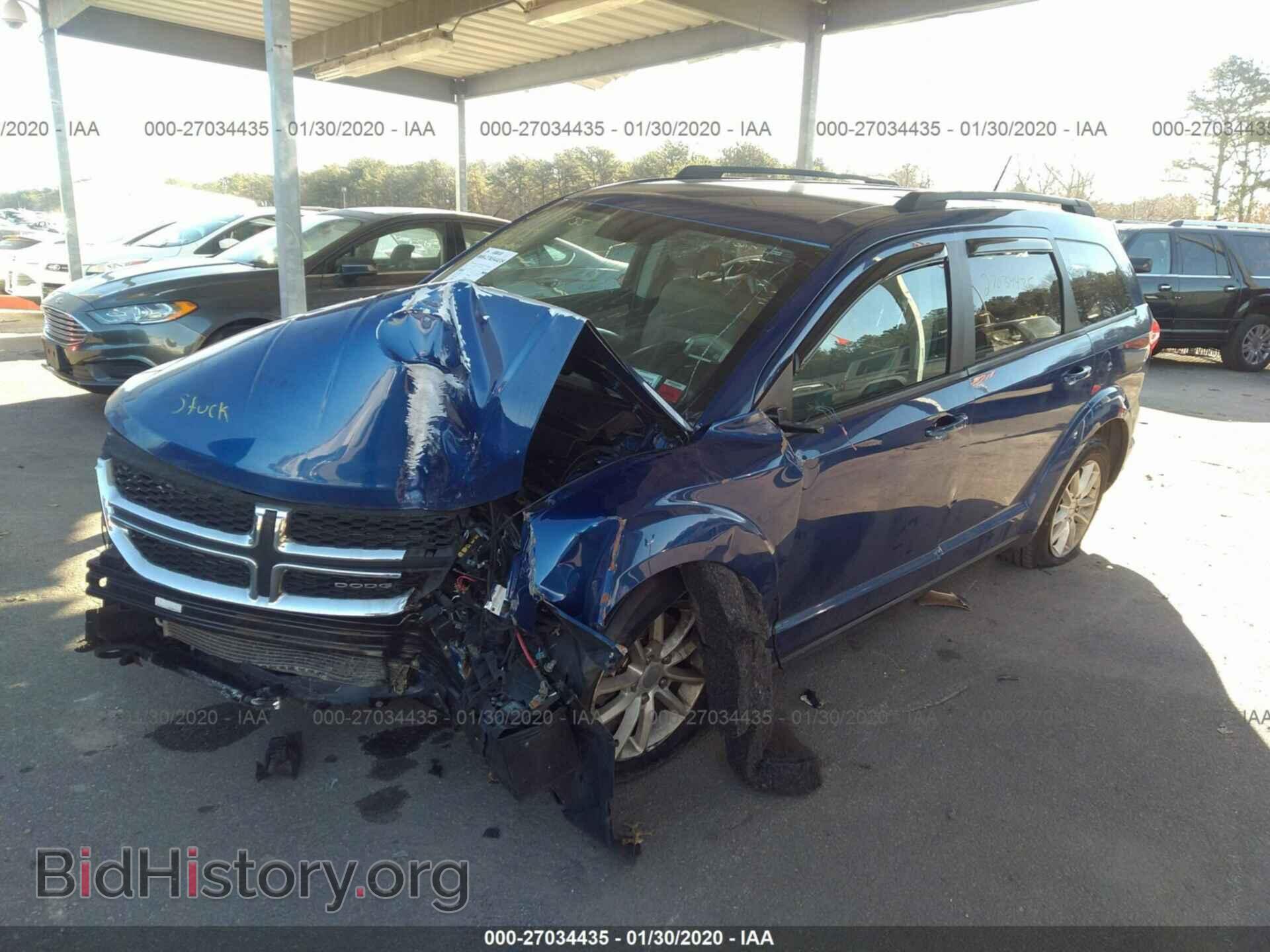 2015 DODGE JOURNEY - VIN: 3C4PDCBG7FT743989 - Фото 2