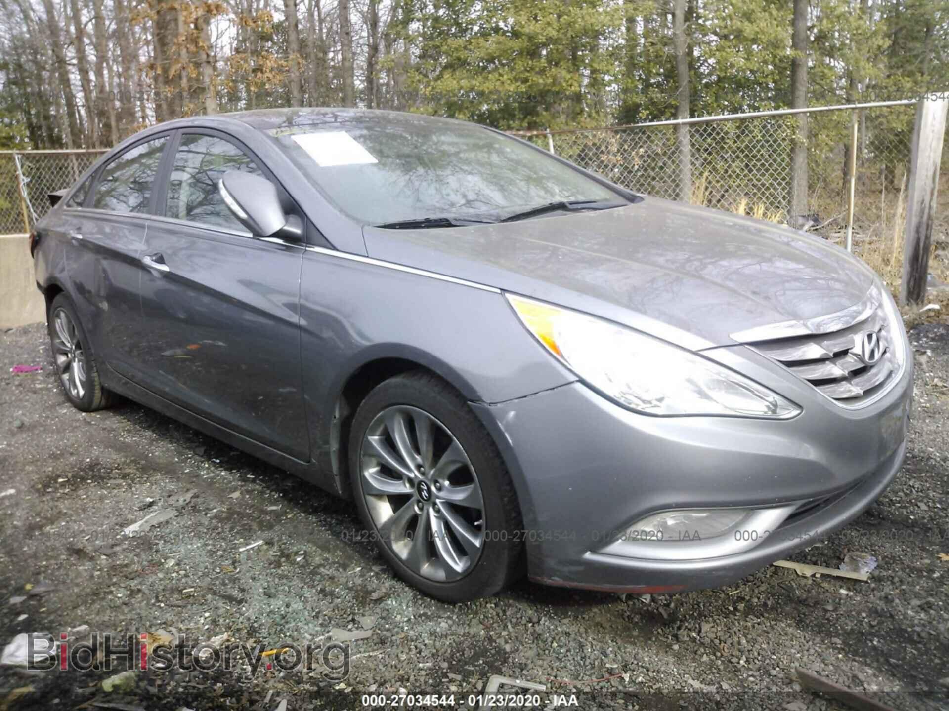 Photo 5NPEC4AB7CH344159 - HYUNDAI SONATA 2012