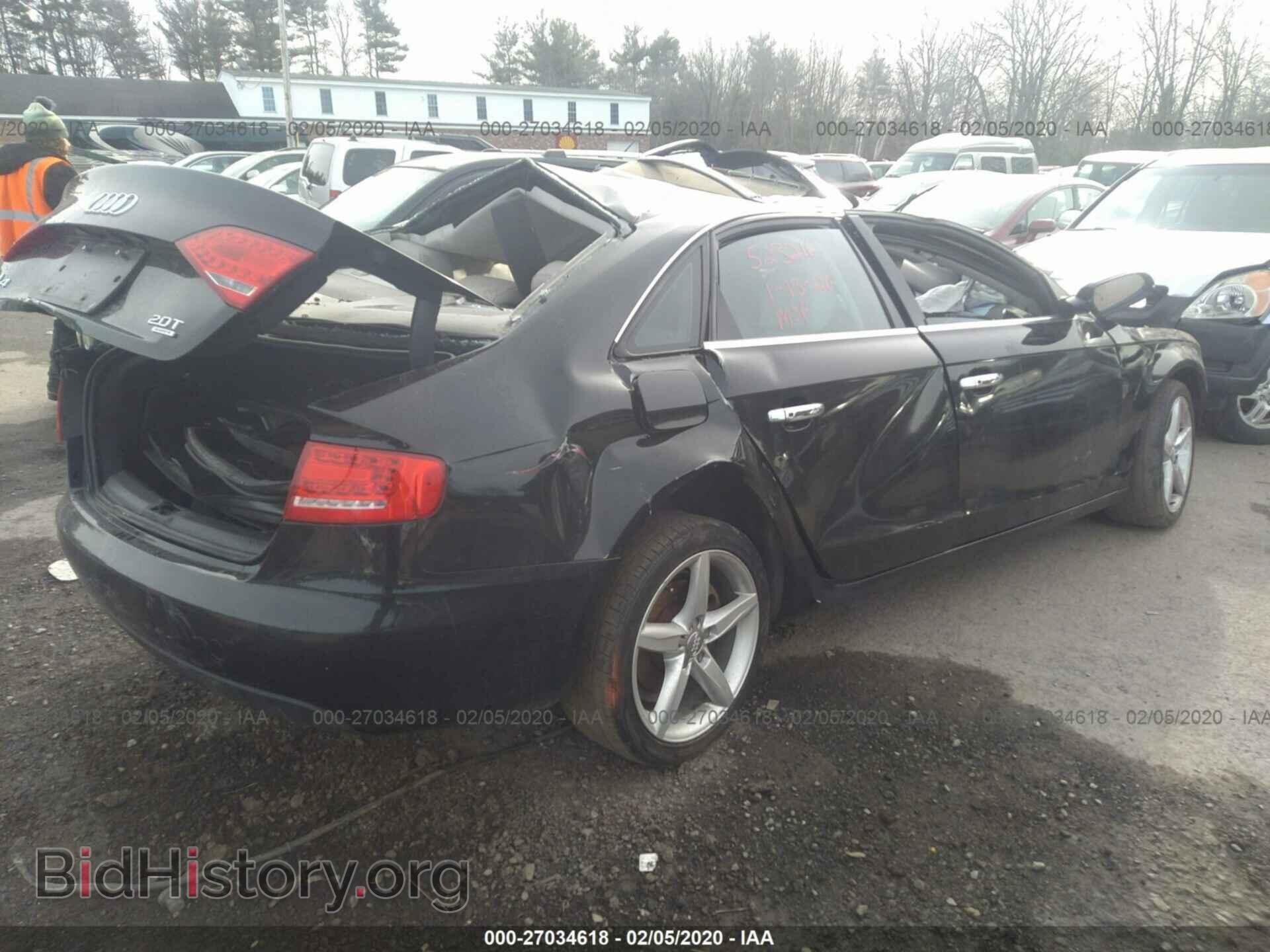 2012 AUDI A4 - VIN: WAUDFAFL7CA069478 - Photo 4