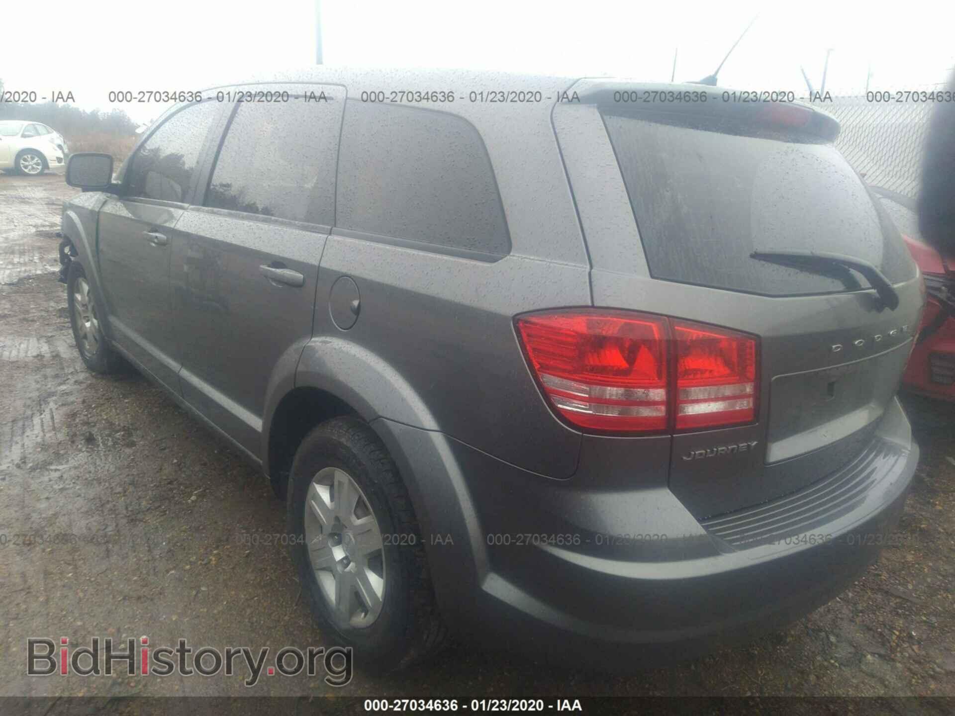 2012 DODGE JOURNEY - VIN: 3C4PDCABXCT389936 - Фото 3