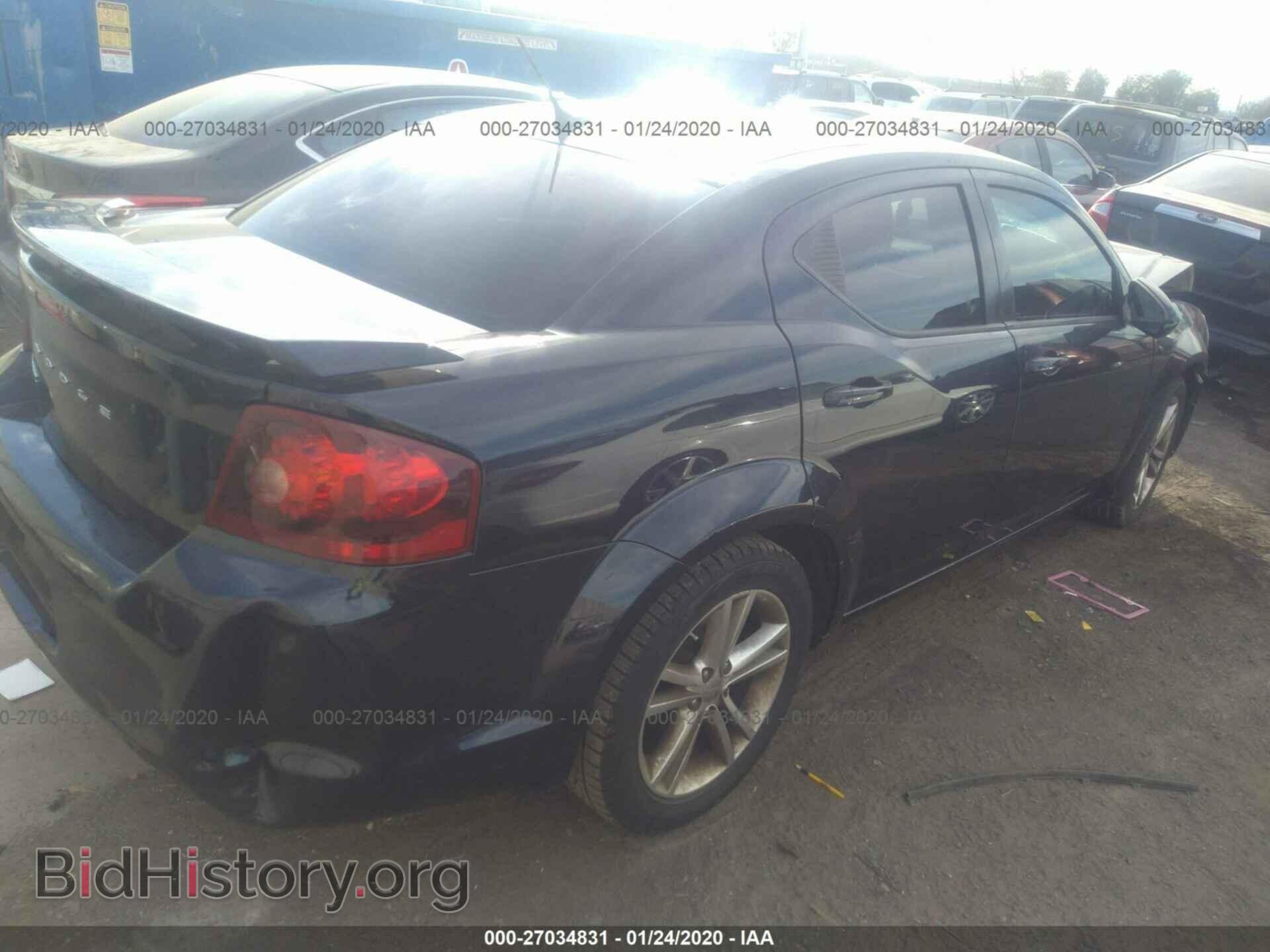 2012 DODGE AVENGER - VIN: 1C3CDZEG8CN165933 - Фото 4