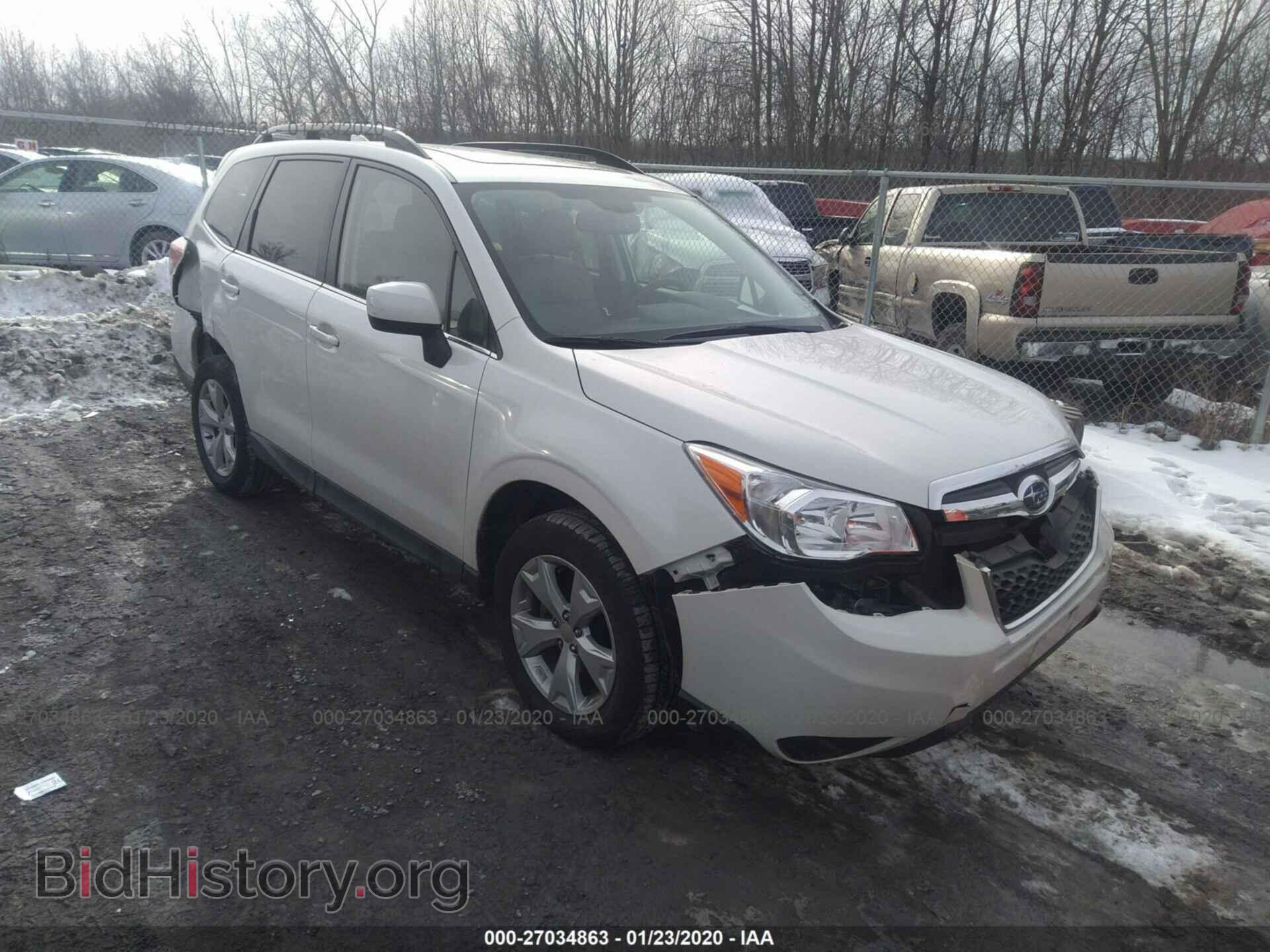 Фотография JF2SJARC5GH556715 - SUBARU FORESTER 2016