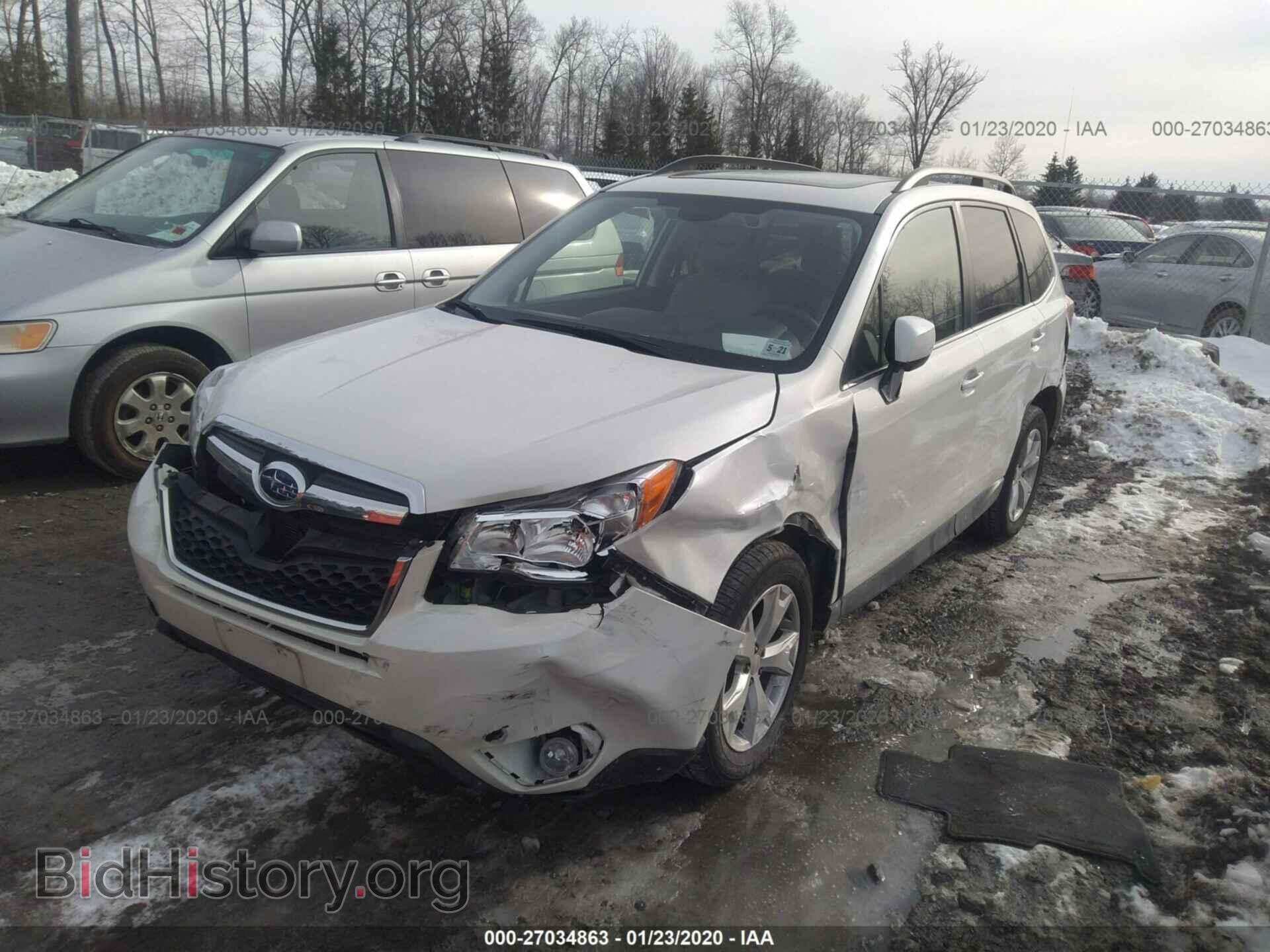 2016 SUBARU FORESTER - VIN: JF2SJARC5GH556715 - Фото 2