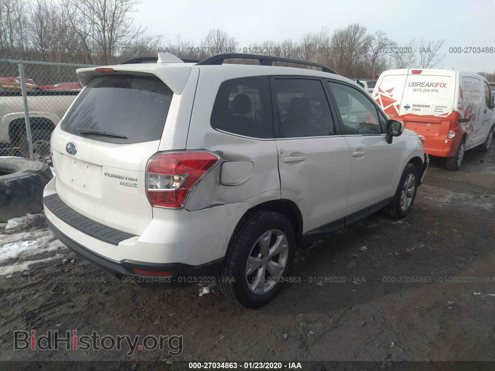 2016 SUBARU FORESTER - VIN: JF2SJARC5GH556715 - Фото 4