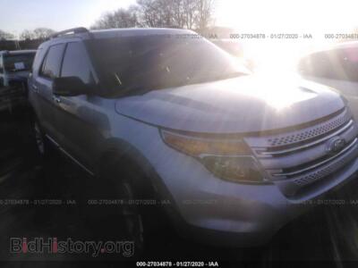 2011 Ford EXPLORER XLT, gray — VIN 1FMHK7D86BGA57301, IAAI