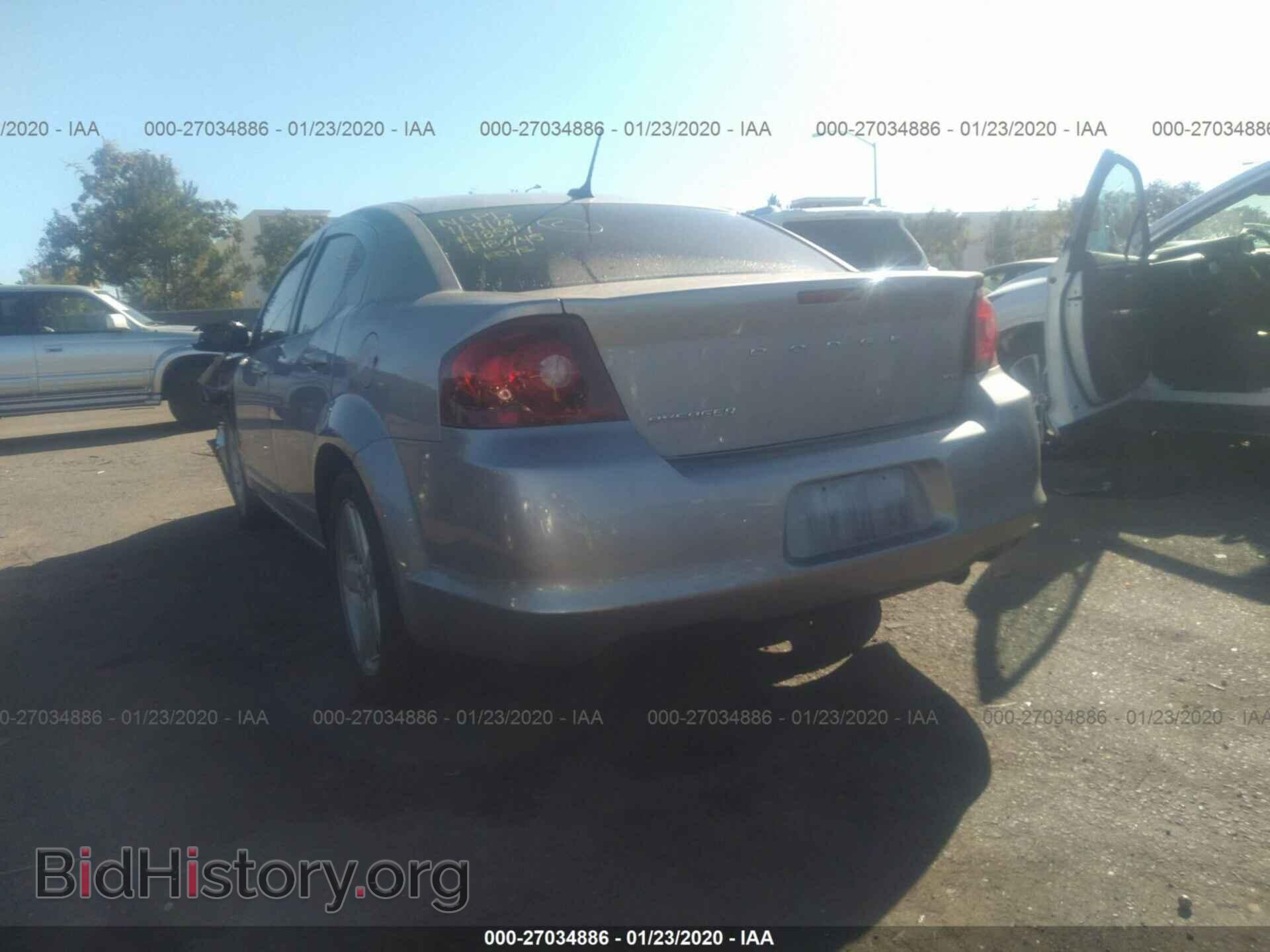 2013 DODGE AVENGER - VIN: 1C3CDZCB6DN709564 - Фото 3