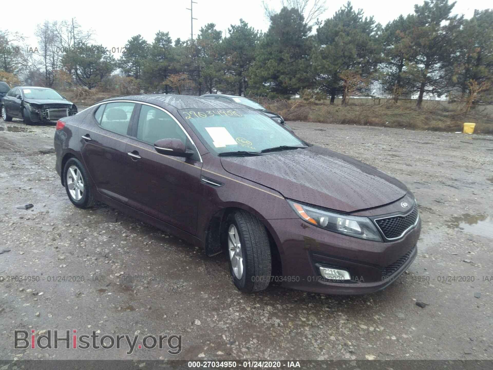 Фотография 5XXGM4A75FG493669 - KIA OPTIMA 2015