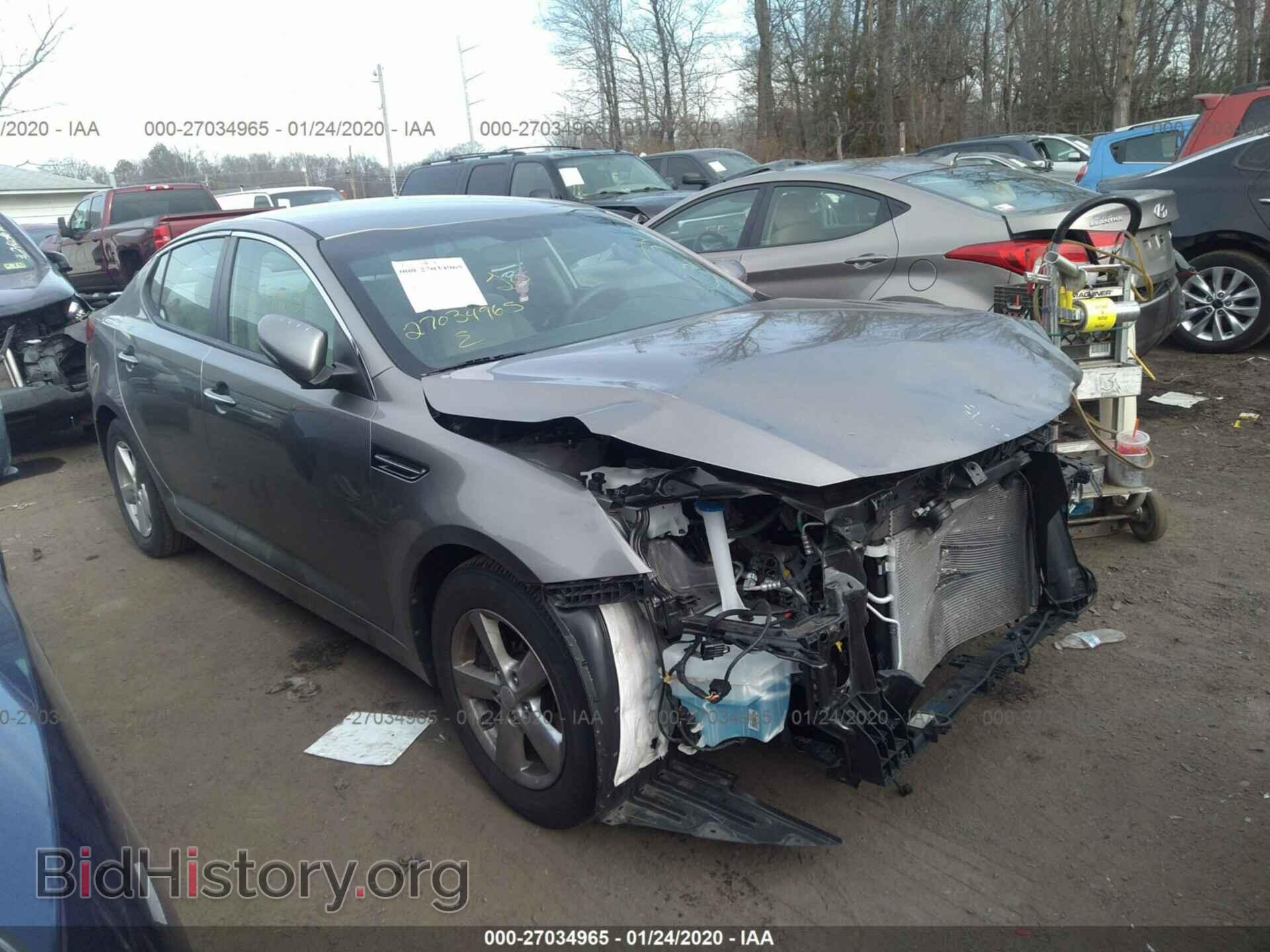 Фотография 5XXGM4A78FG503305 - KIA OPTIMA 2015