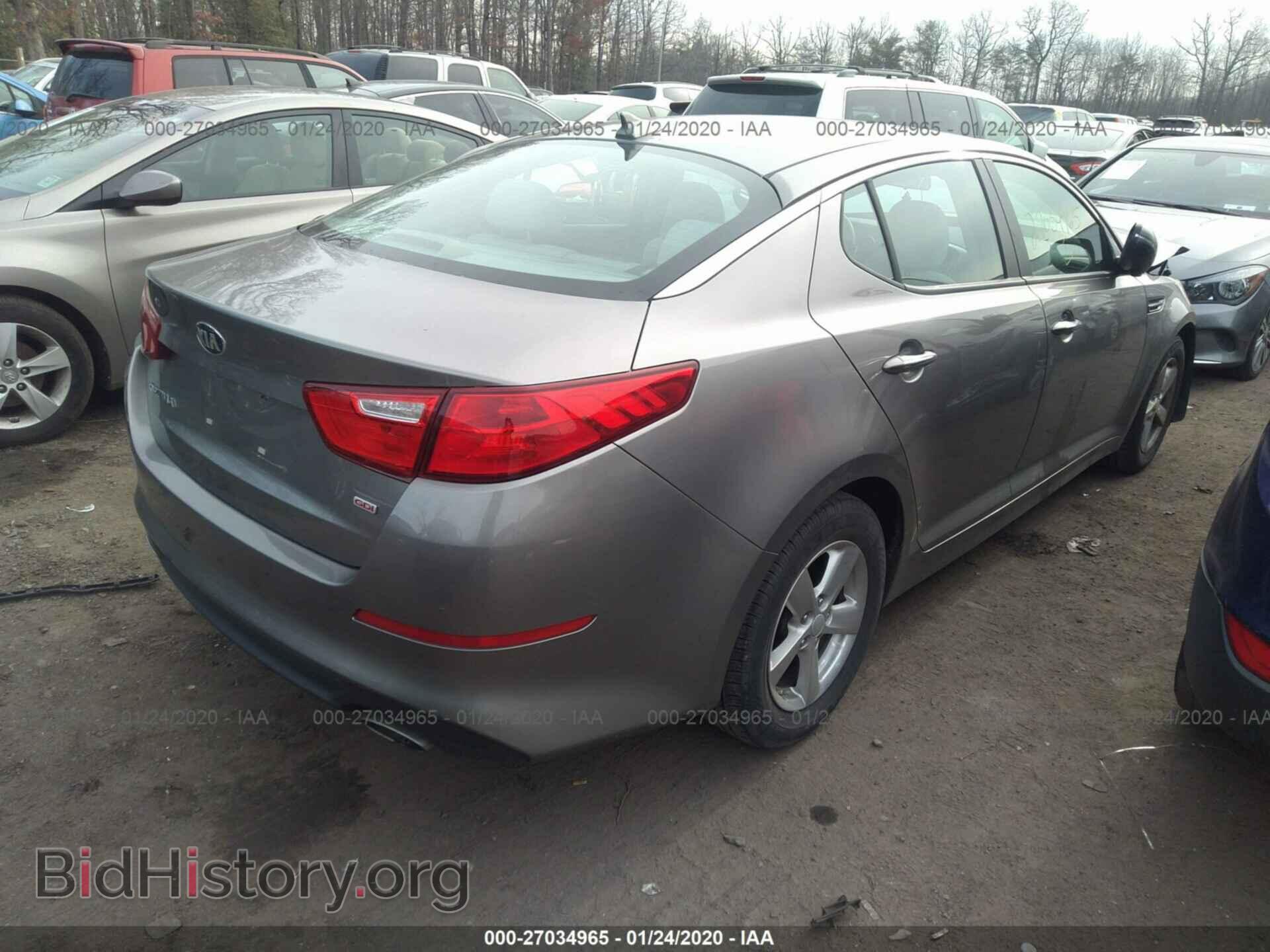 2015 KIA OPTIMA - VIN: 5XXGM4A78FG503305 - Фото 4
