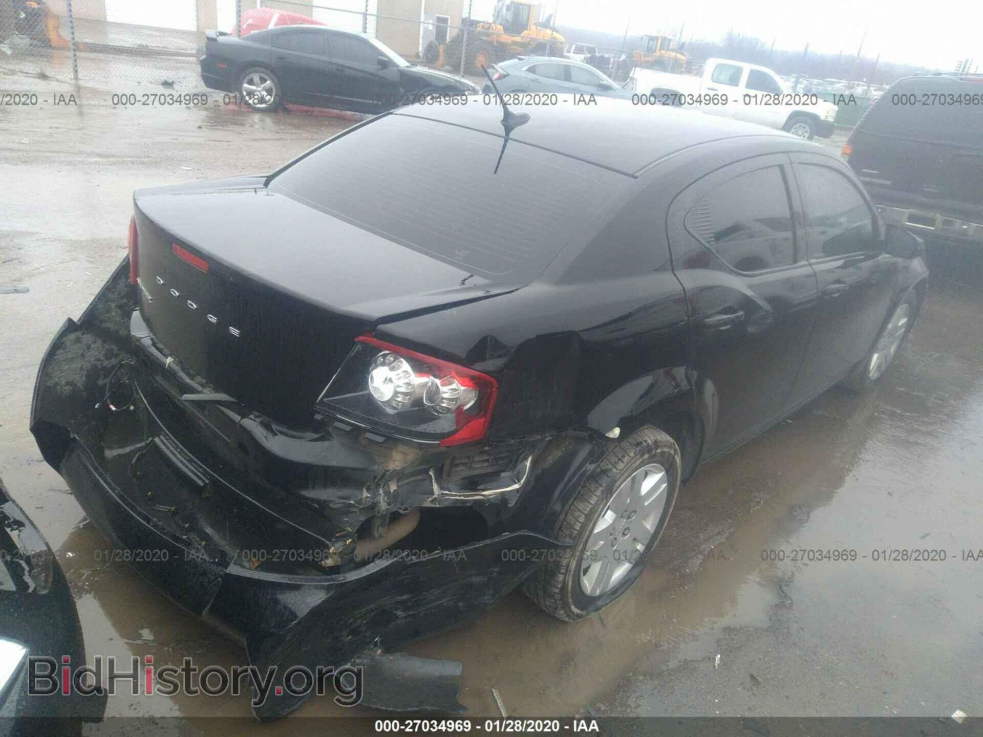 2014 DODGE AVENGER - VIN: 1C3CDZAB3EN184130 - Фото 4