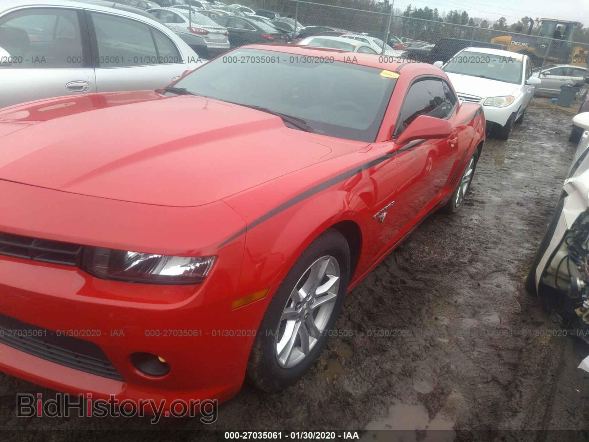 2014 CHEVROLET CAMARO - VIN: 2G1FA1E34E9281810 - Фото 2