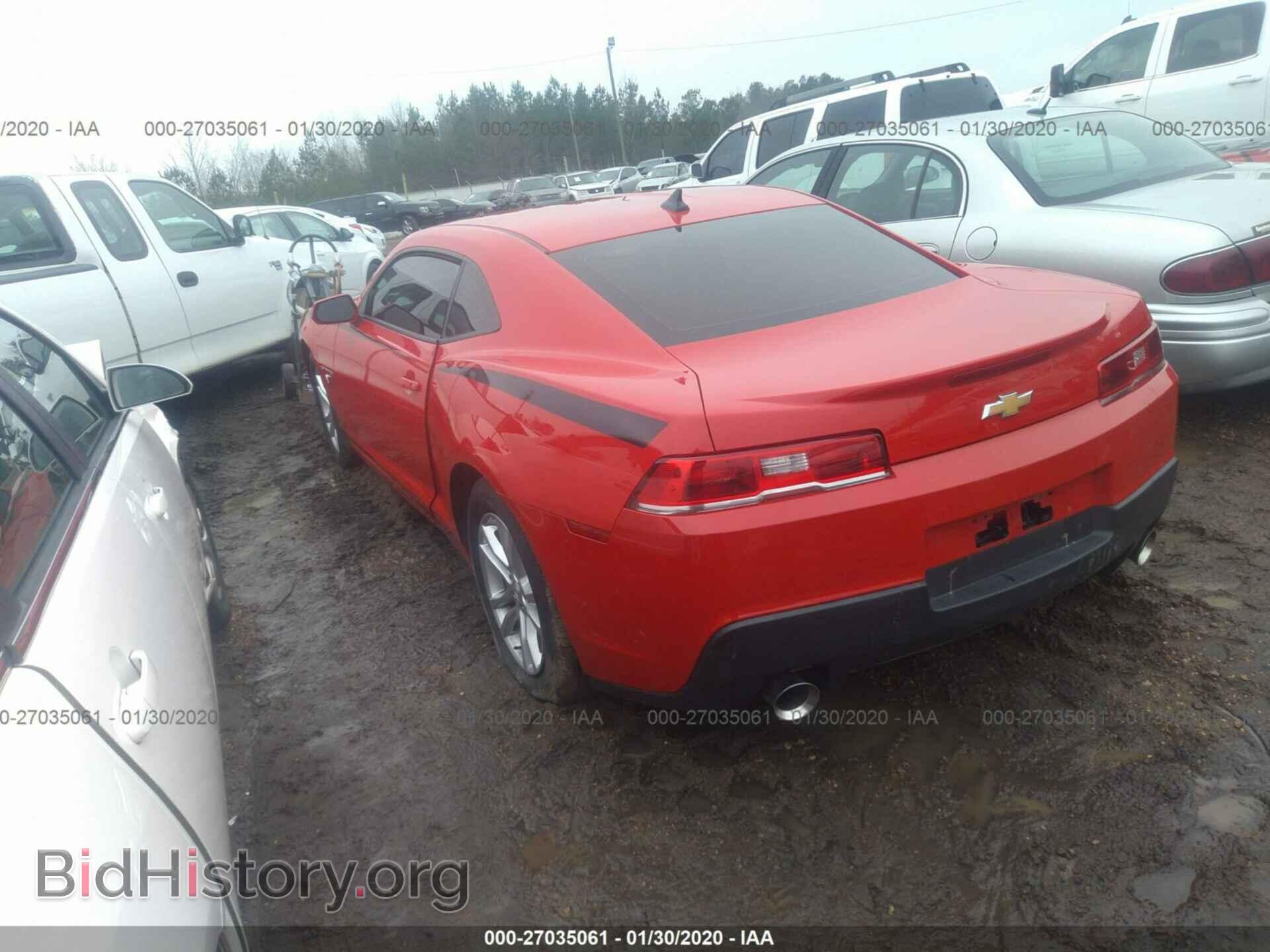 2014 CHEVROLET CAMARO - VIN: 2G1FA1E34E9281810 - Фото 3