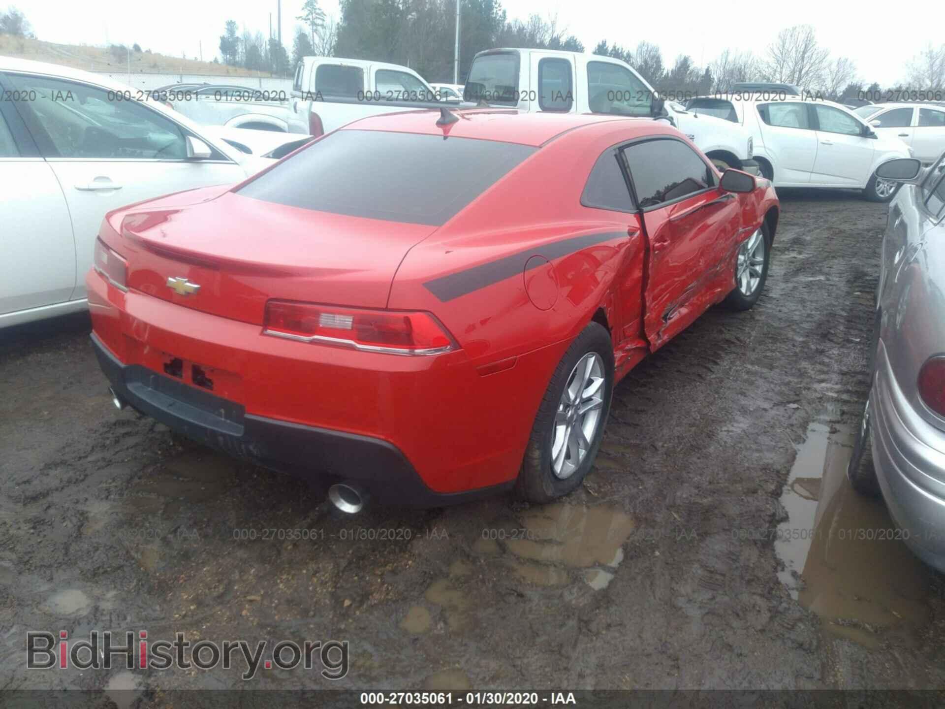 2014 CHEVROLET CAMARO - VIN: 2G1FA1E34E9281810 - Фото 4