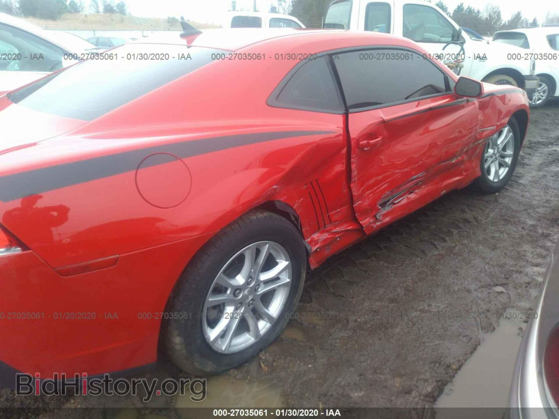 2014 CHEVROLET CAMARO - VIN: 2G1FA1E34E9281810 - Фото 6