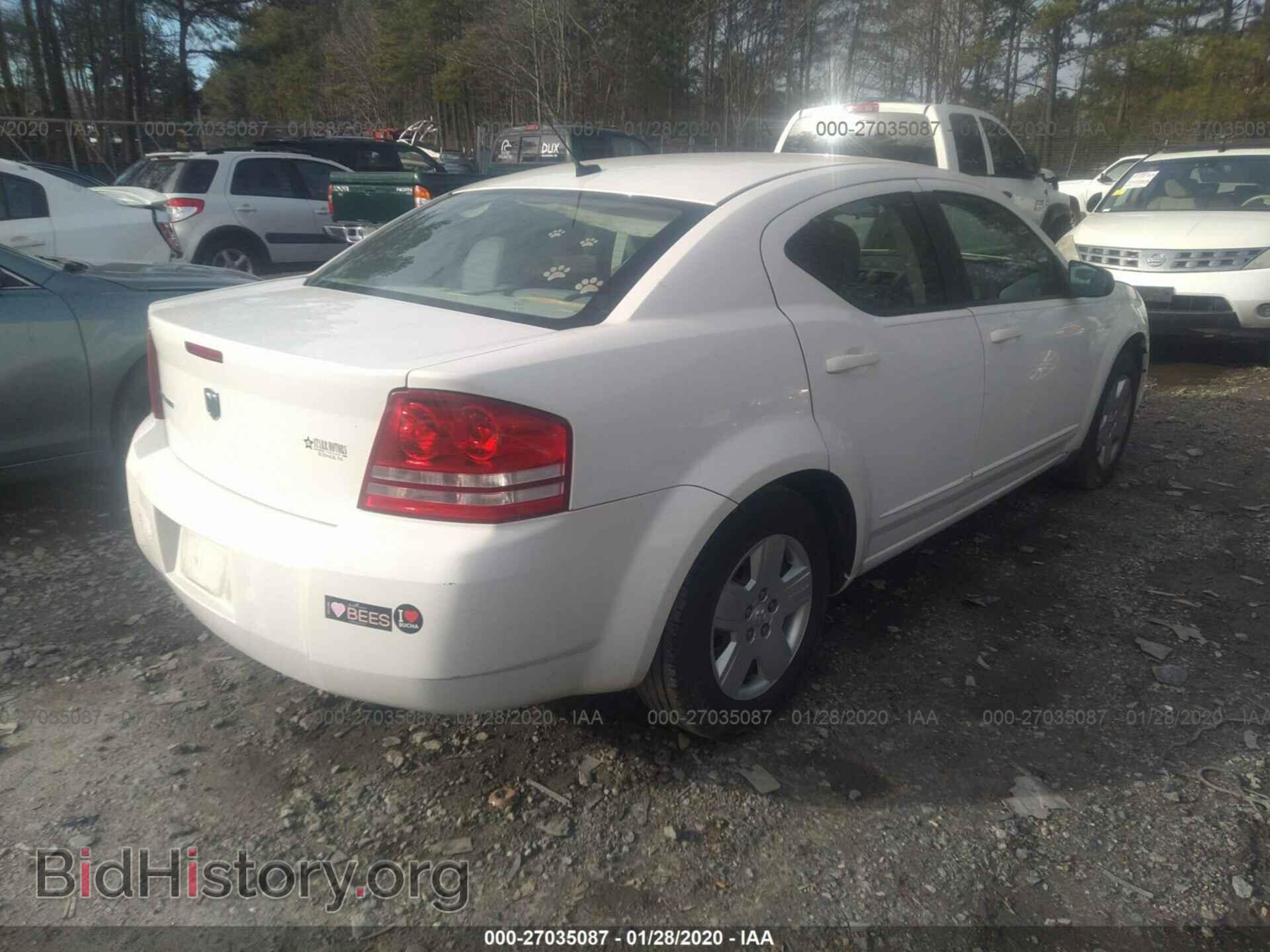 2008 DODGE AVENGER - VIN: 1B3LC46K38N256122 - Фото 4