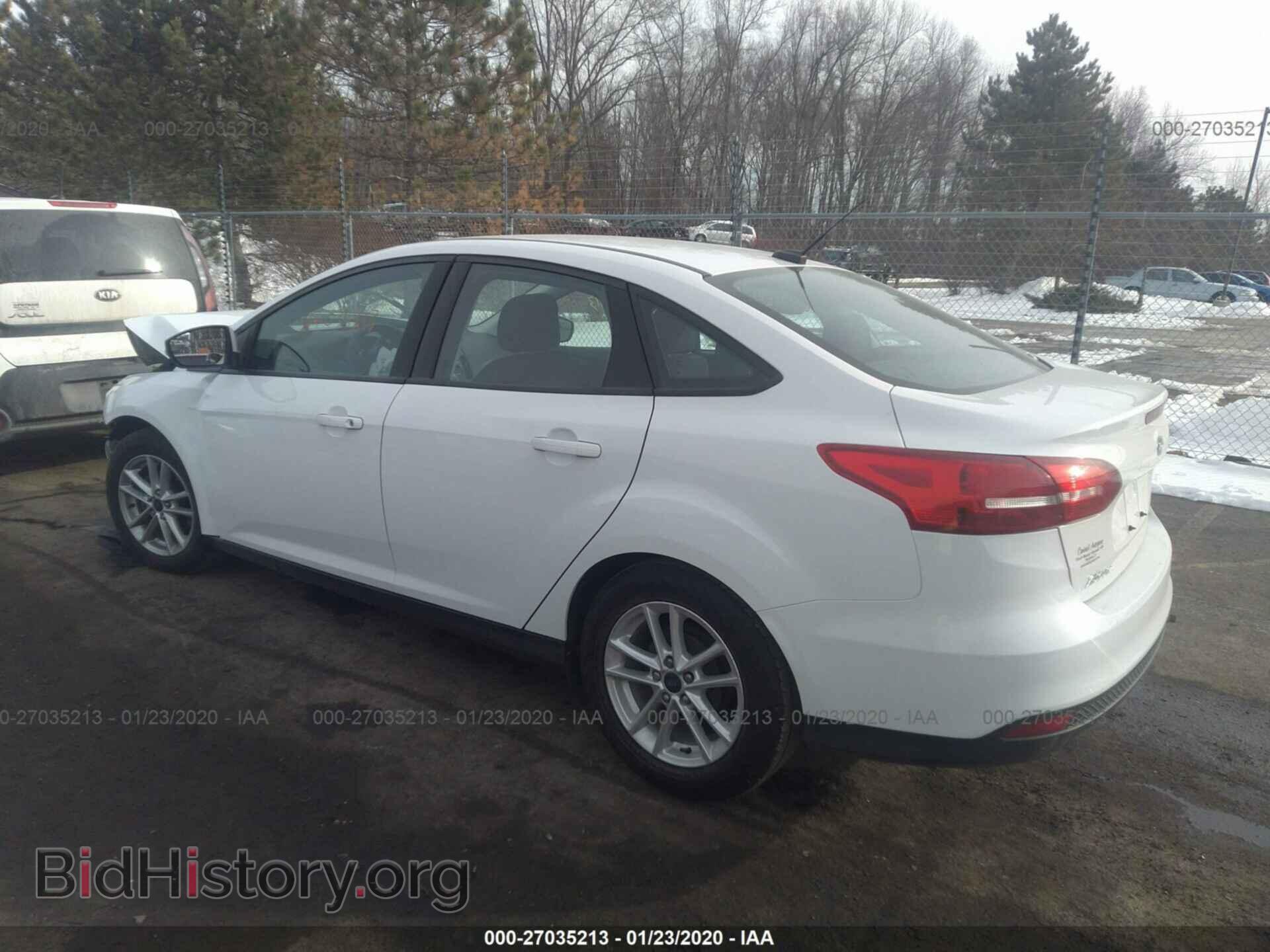 2016 FORD FOCUS - VIN: 1FADP3F21GL396543 - Фото 3