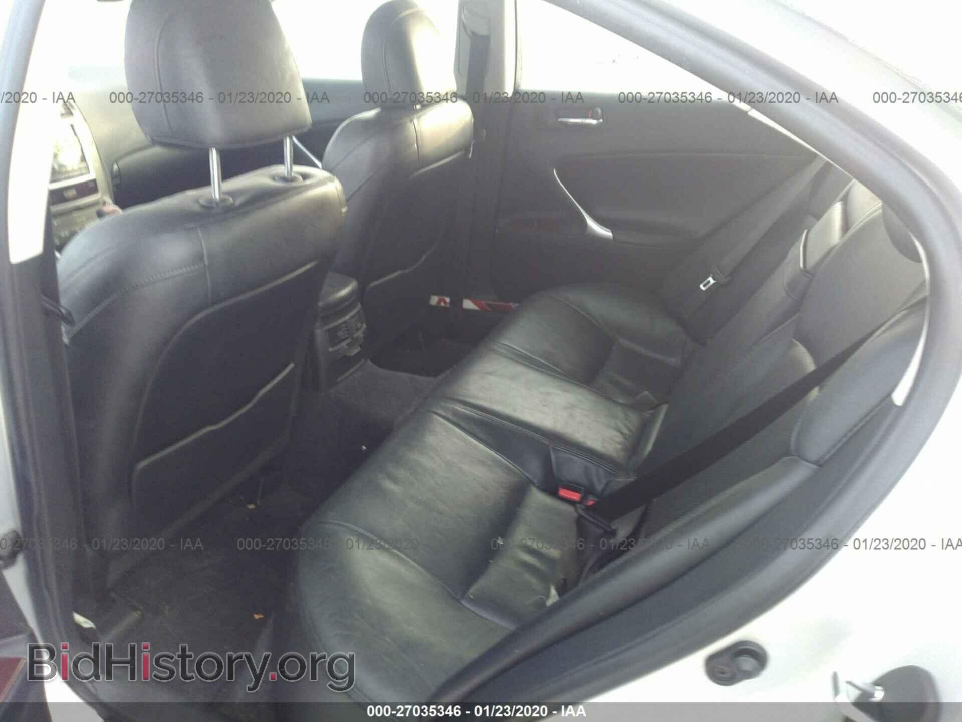 2006 LEXUS IS - VIN: JTHCK262865005047 - Фото 8