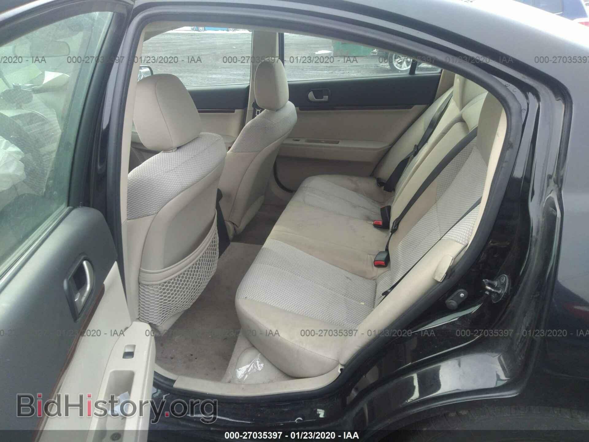 2012 MITSUBISHI GALANT - VIN: 4A32B3FF1CE017765 - Фото 8