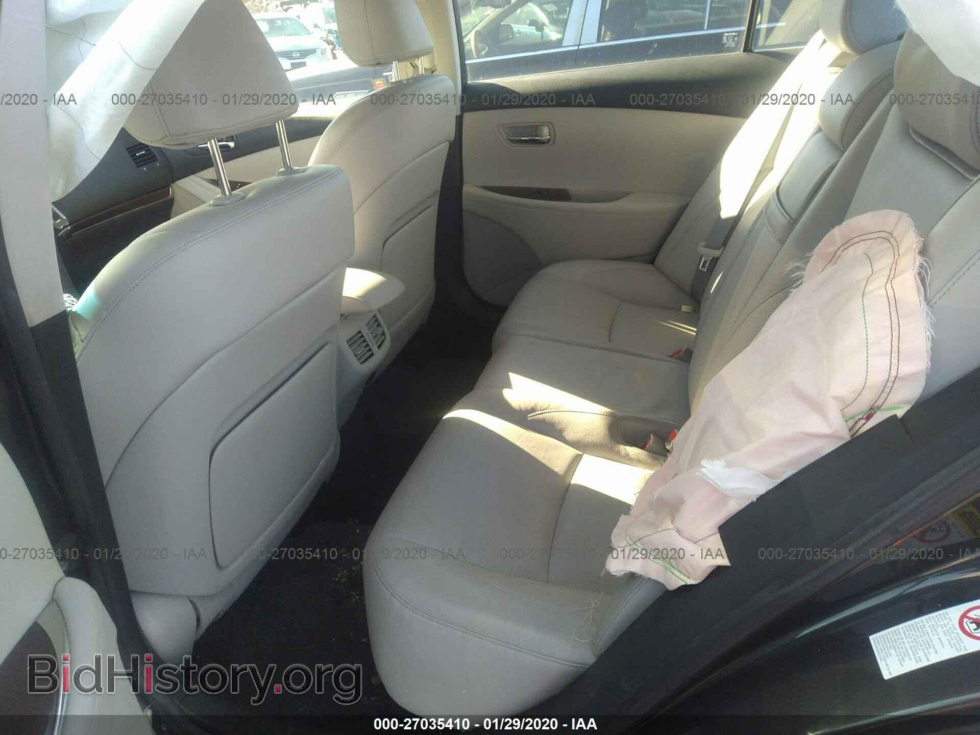 2010 LEXUS ES - VIN: JTHBK1EG5A2355183 - Фото 8