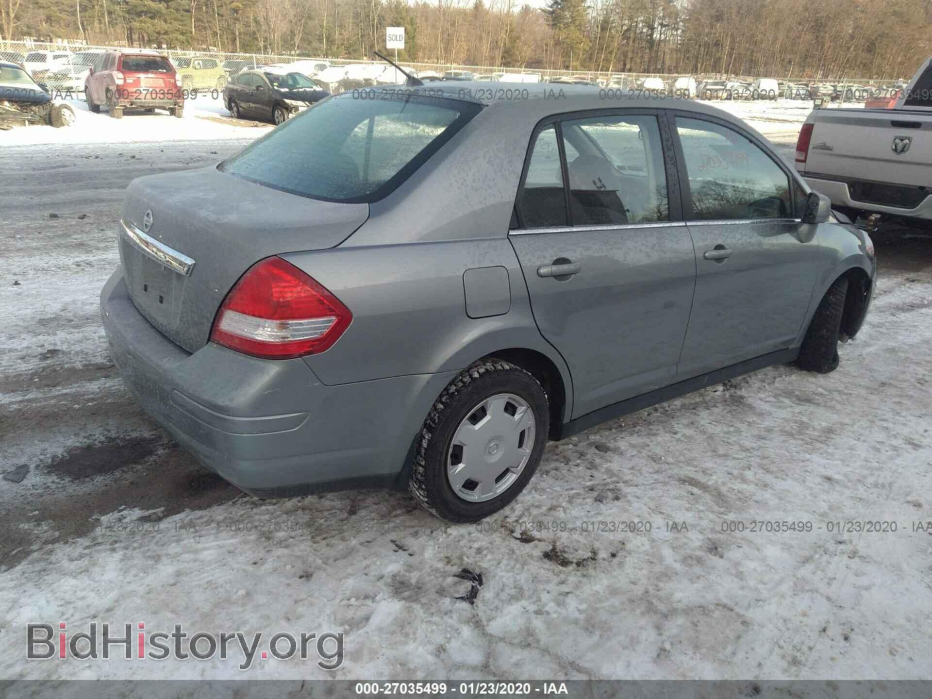 2009 NISSAN VERSA - VIN: 3N1BC11E09L373316 - Фото 4