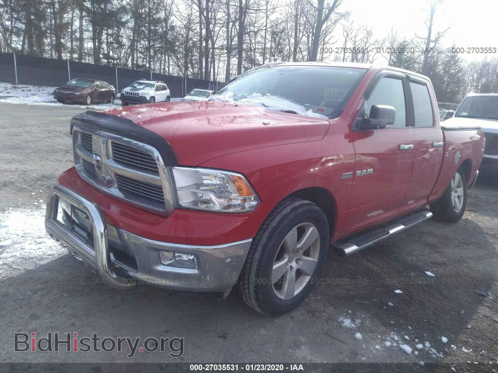2010 DODGE RAM 1500 - VIN: 1D7RV1GT2AS157782 - Фото 2