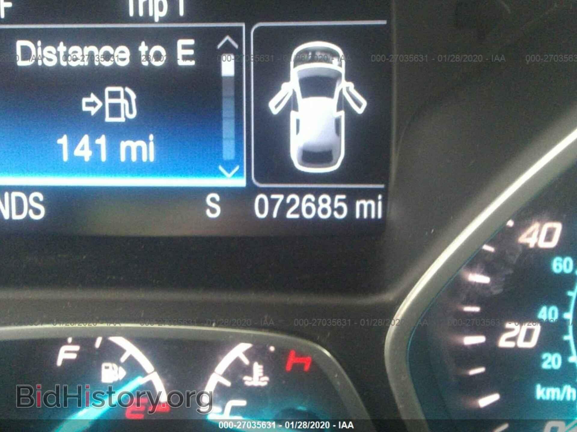 2014 FORD ESCAPE - VIN: 1FMCU0G99EUA62899 - Фото 7
