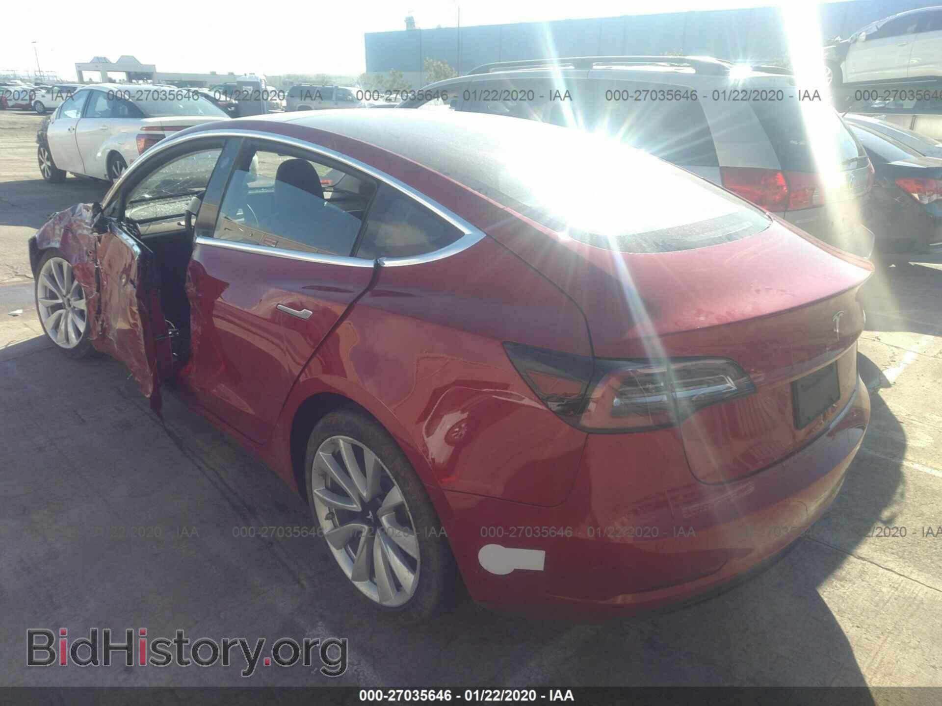 2018 TESLA MODEL 3 - VIN: 5YJ3E1EA9JF163609 - Photo 3